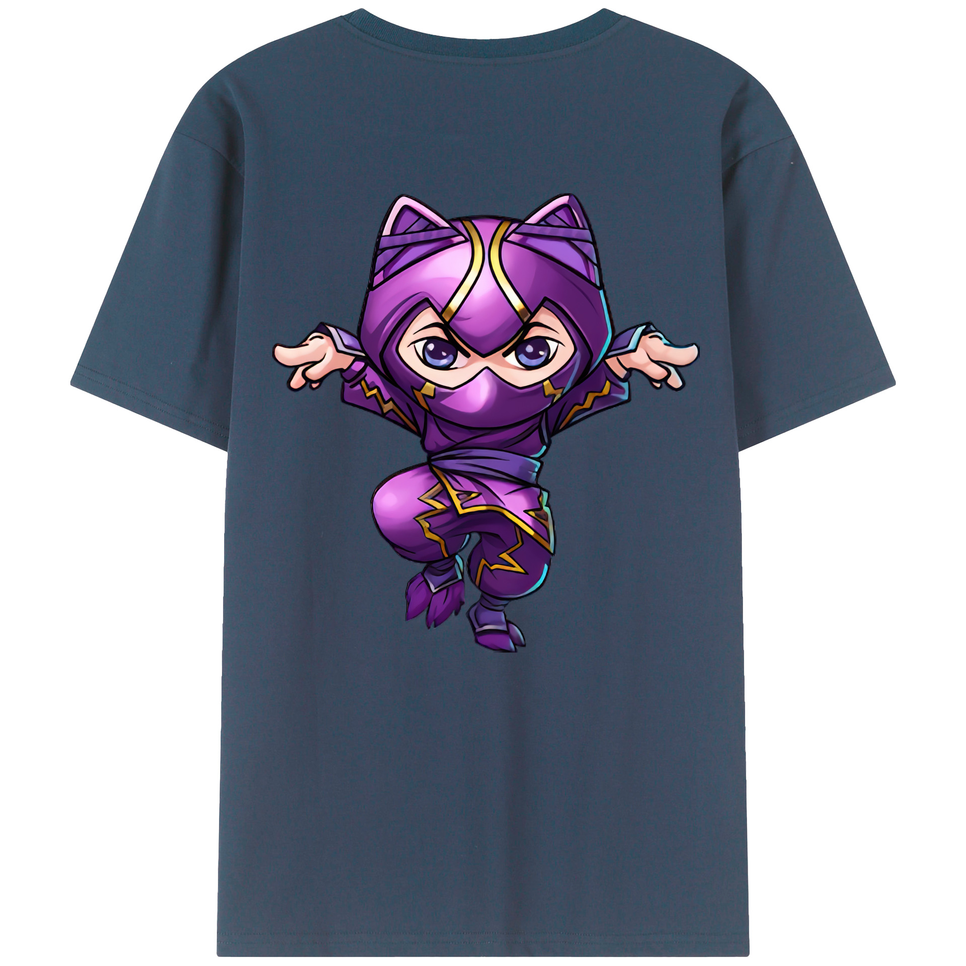 （画像用） リーグ・オブ・レジェンド League of Legends LOL 綿100％ メンズ半袖Tシャツ（バックプリント） 通気性