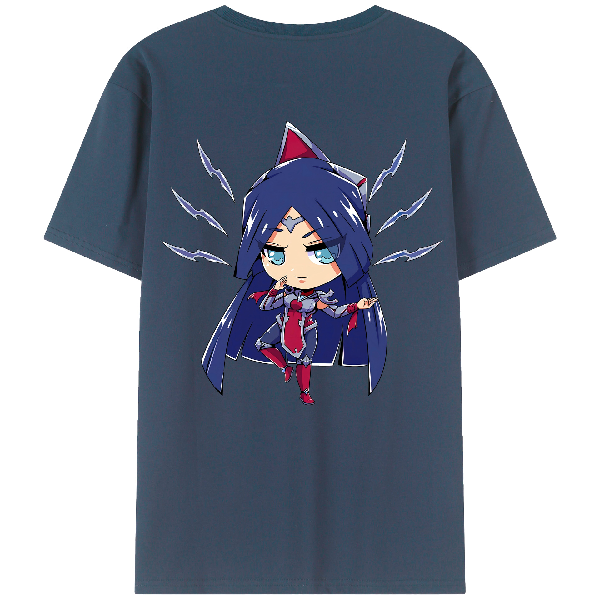 （画像用） リーグ・オブ・レジェンド League of Legends LOL 綿100％ メンズ半袖Tシャツ（バックプリント） 通気性