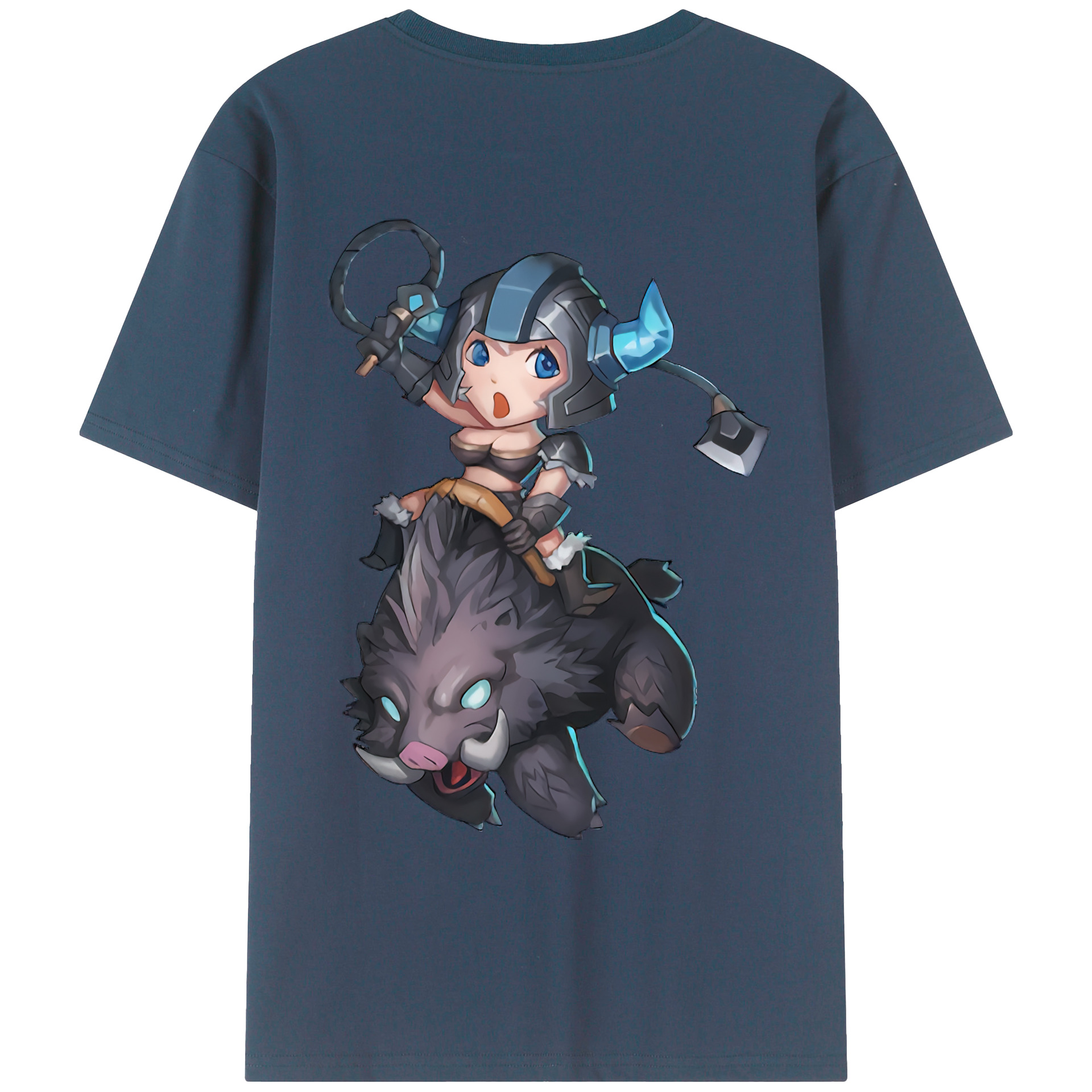 （画像用） リーグ・オブ・レジェンド League of Legends LOL 綿100％ メンズ半袖Tシャツ（バックプリント） 通気性