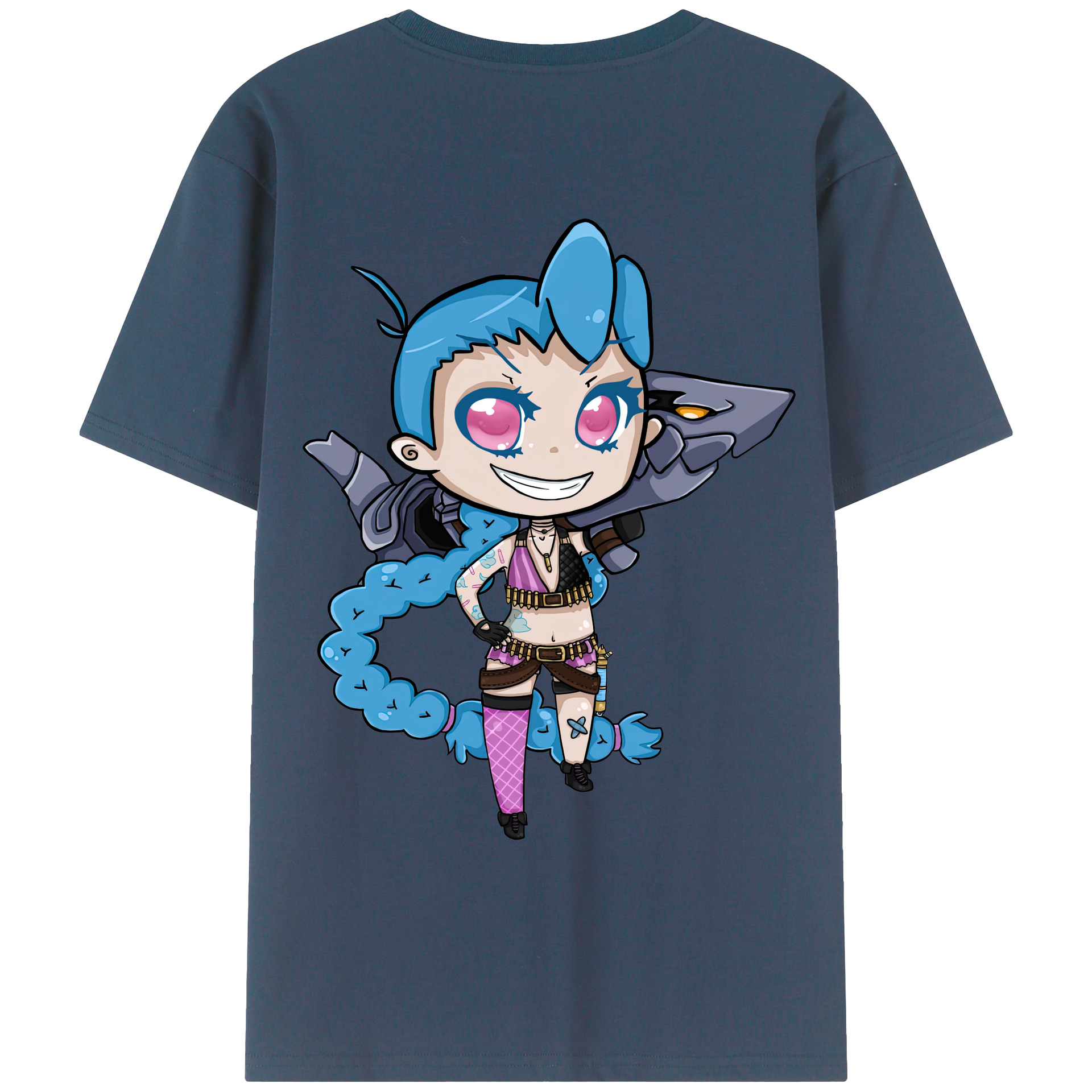 リーグ・オブ・レジェンド League of Legends LOL 綿100％ メンズ半袖Tシャツ（バックプリント） 通気性