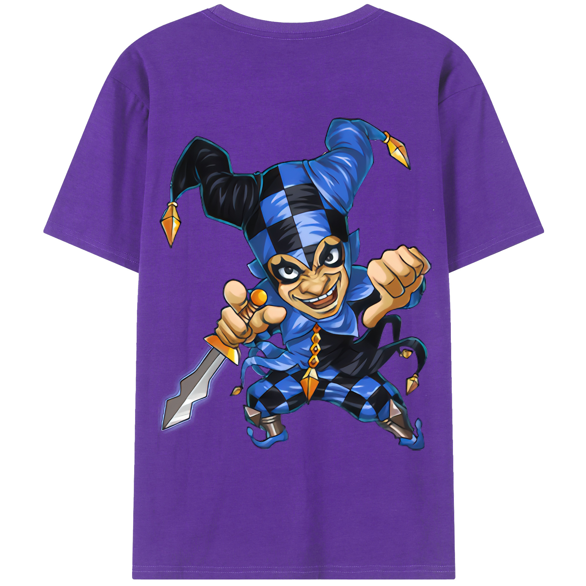 （画像用） リーグ・オブ・レジェンド League of Legends LOL 綿100％ メンズ半袖Tシャツ（バックプリント） 通気性