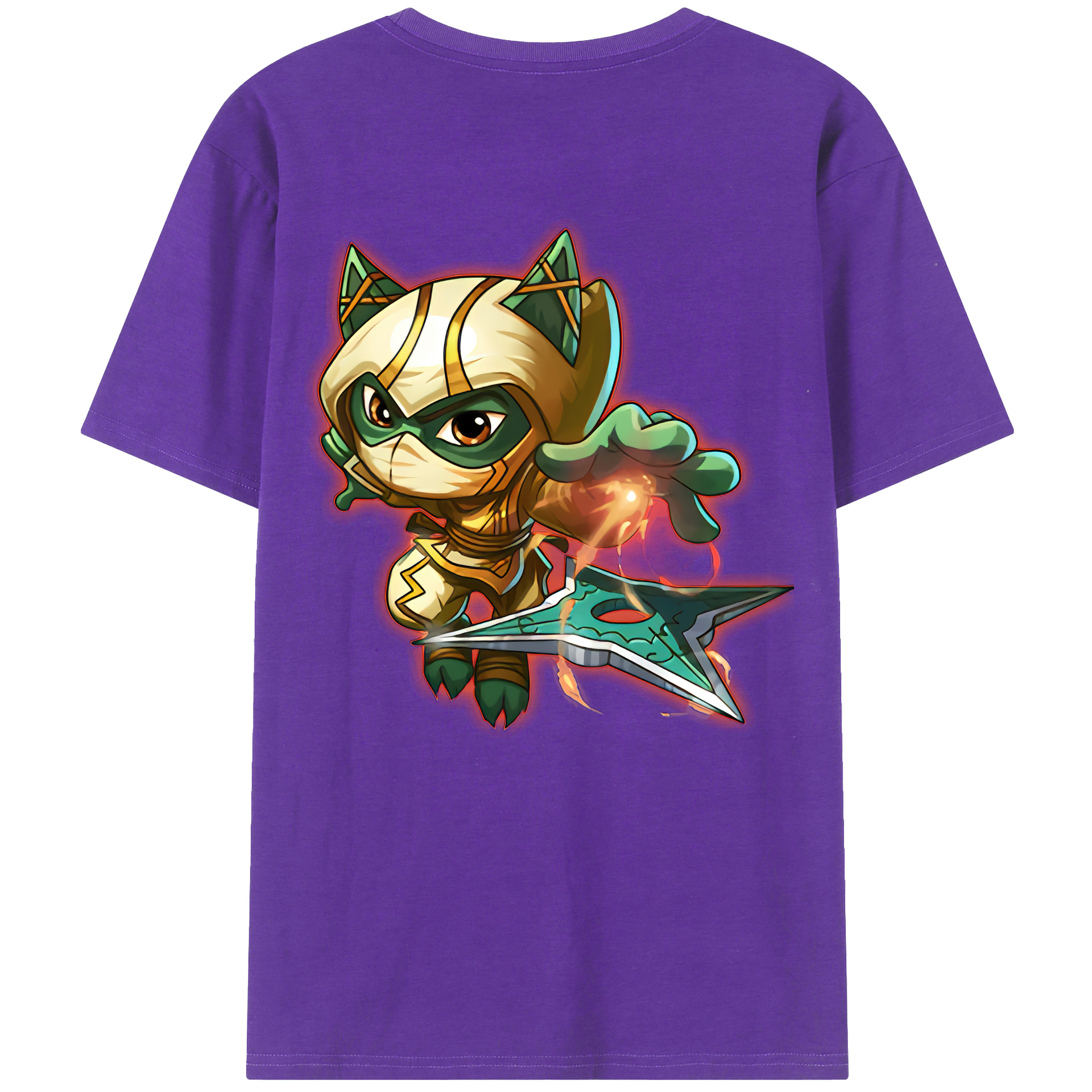 （画像用） リーグ・オブ・レジェンド League of Legends LOL 綿100％ メンズ半袖Tシャツ（バックプリント） 通気性