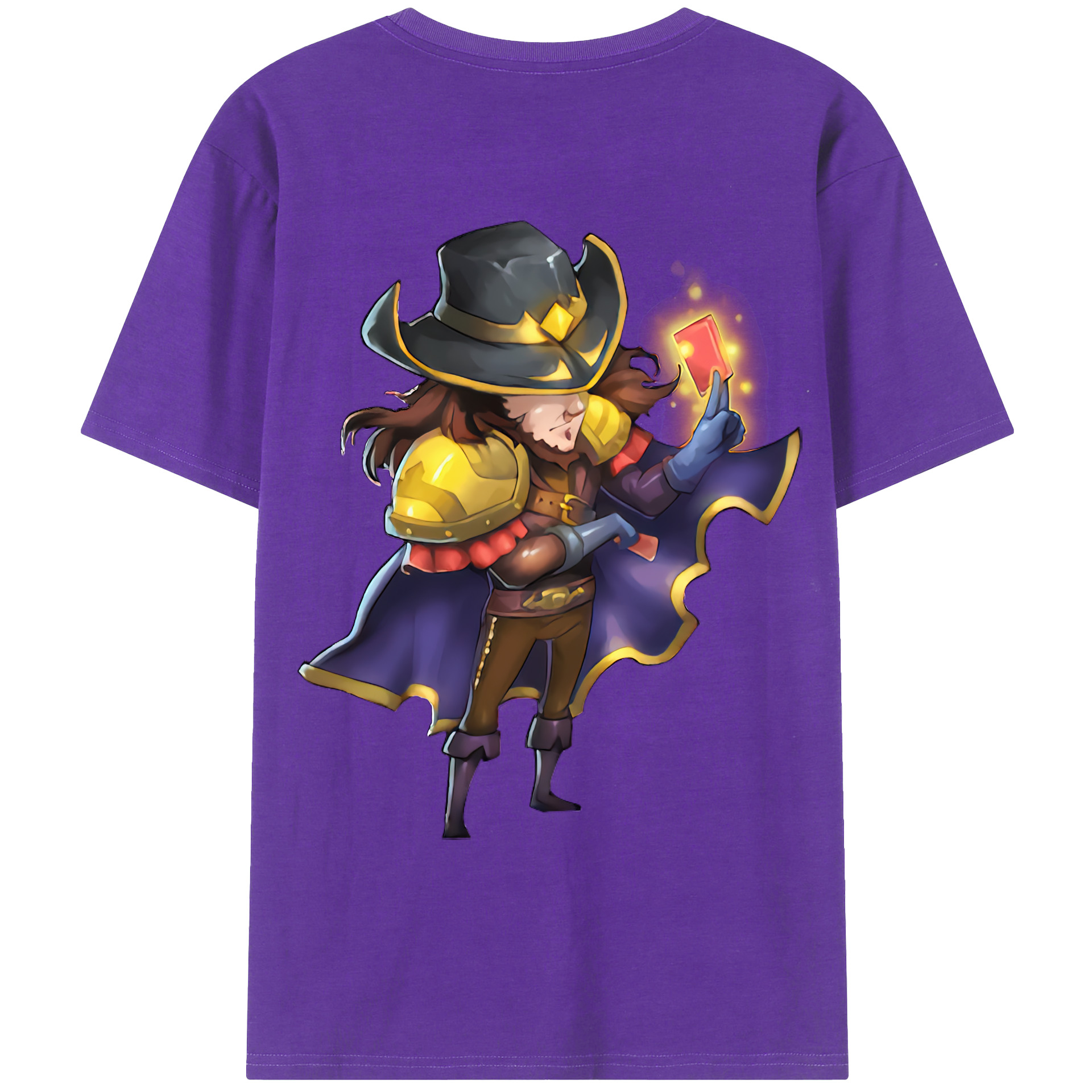 （画像用） リーグ・オブ・レジェンド League of Legends LOL 綿100％ メンズ半袖Tシャツ（バックプリント） 通気性