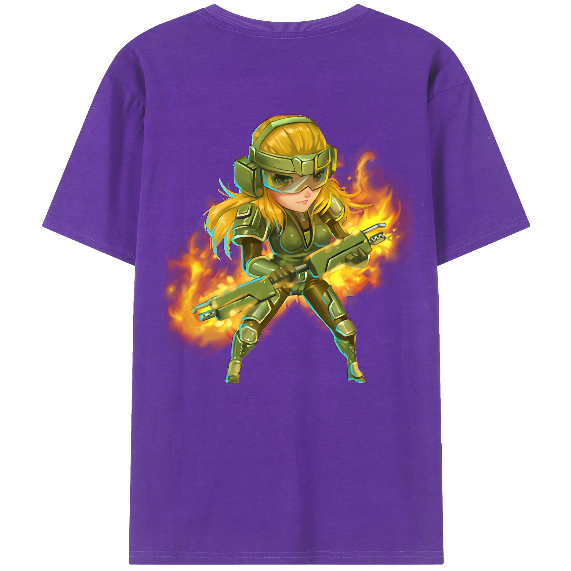 （画像用） リーグ・オブ・レジェンド League of Legends LOL 綿100％ メンズ半袖Tシャツ（バックプリント） 通気性