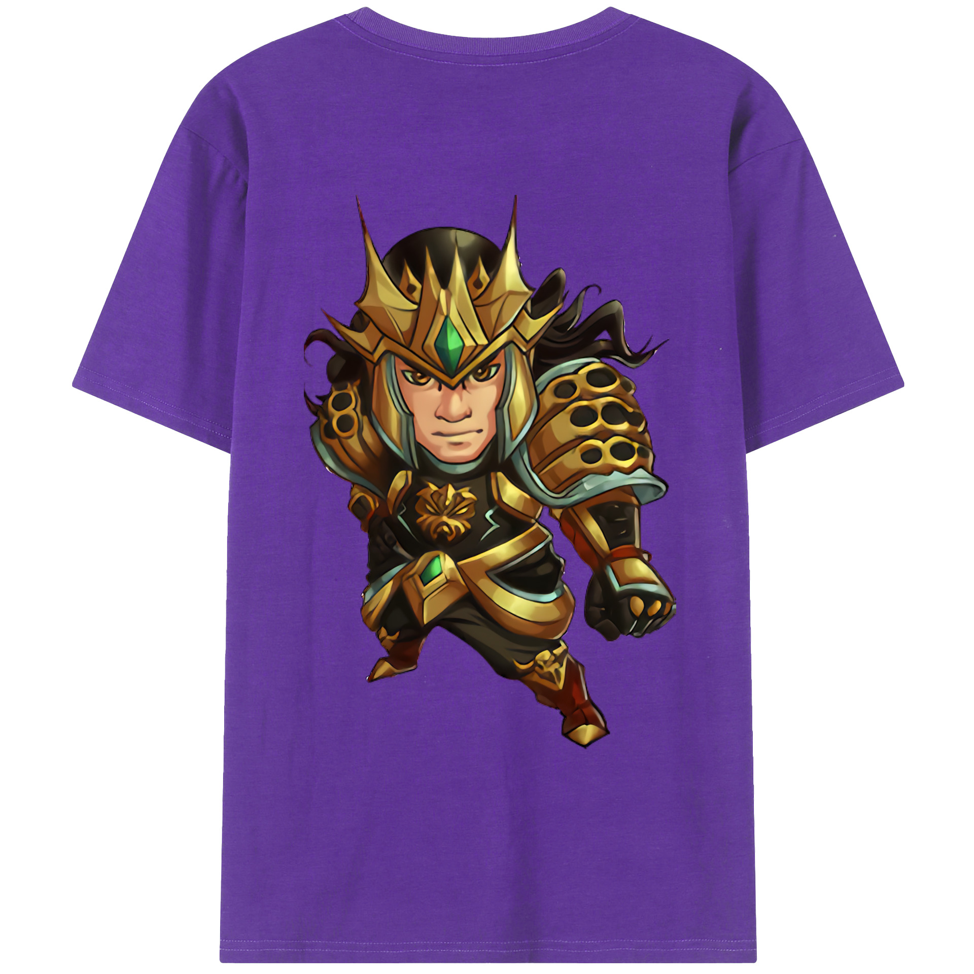 （画像用） リーグ・オブ・レジェンド League of Legends LOL 綿100％ メンズ半袖Tシャツ（バックプリント） 通気性