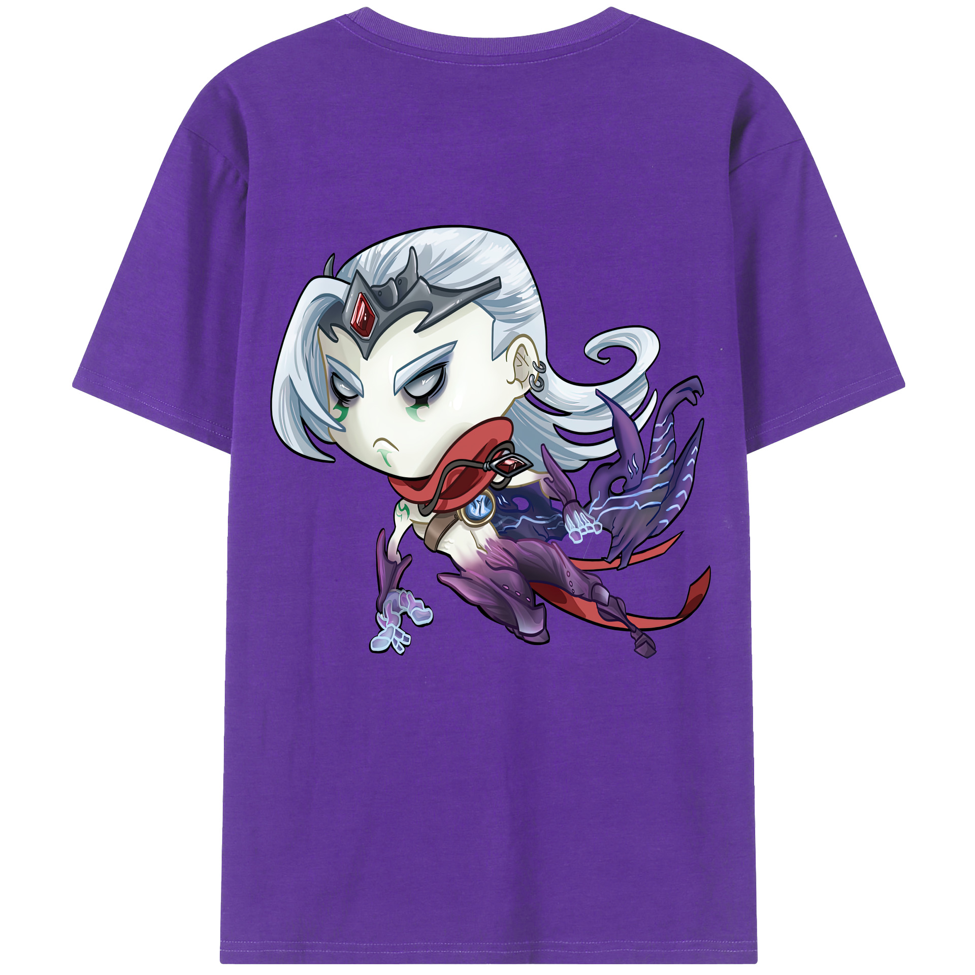リーグ・オブ・レジェンド League of Legends LOL 綿100％ メンズ半袖Tシャツ（バックプリント） 通気性