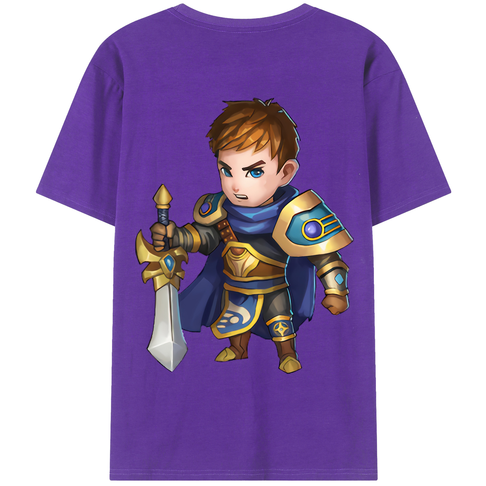 （画像用） リーグ・オブ・レジェンド League of Legends LOL 綿100％ メンズ半袖Tシャツ（バックプリント） 通気性