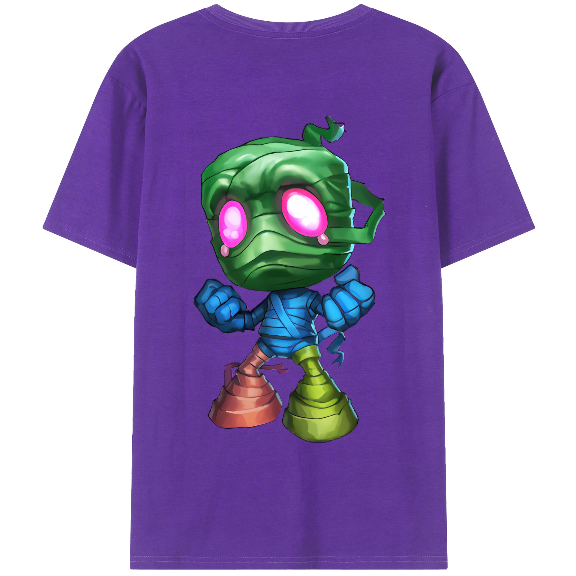 （画像用） リーグ・オブ・レジェンド League of Legends LOL 綿100％ メンズ半袖Tシャツ（バックプリント） 通気性