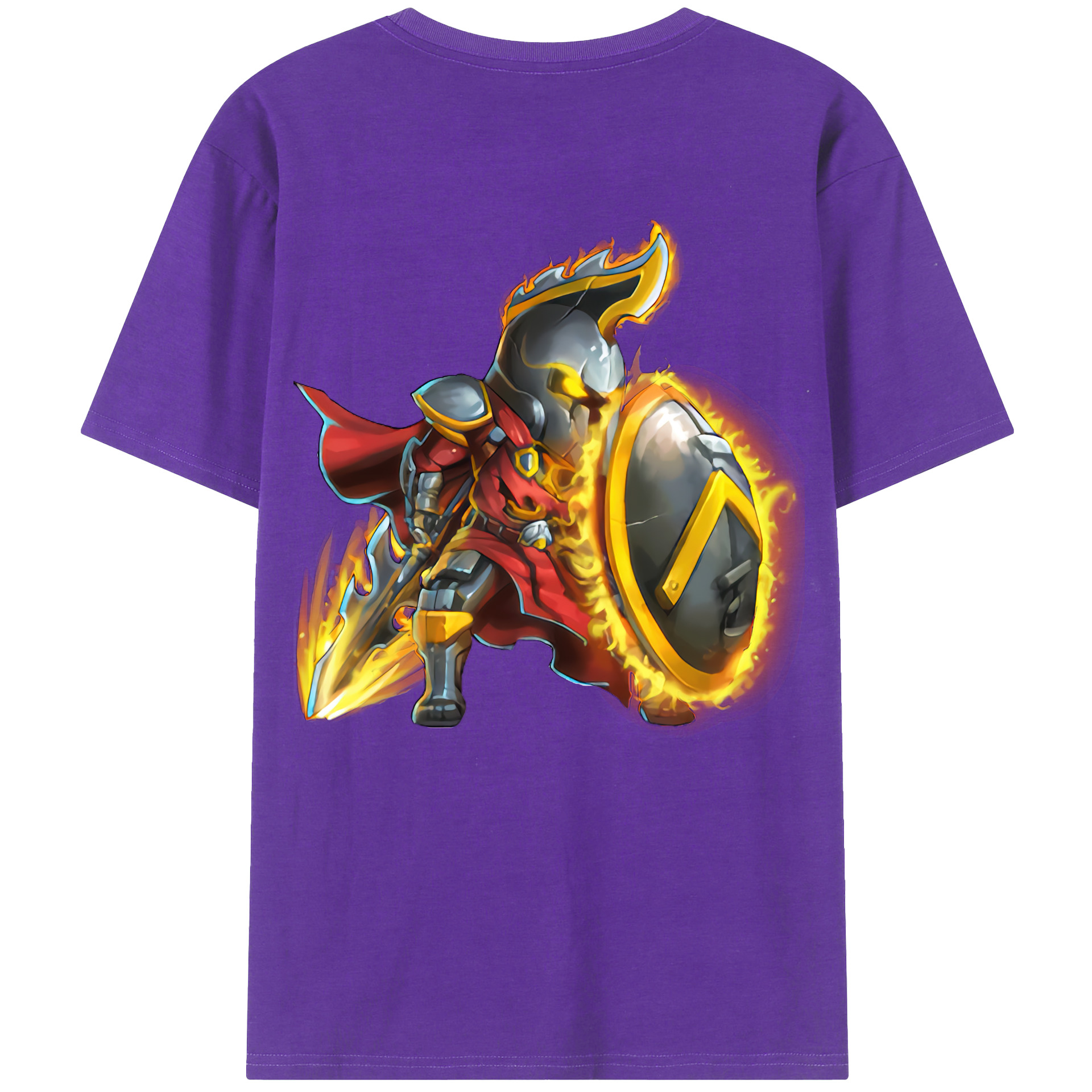 （画像用） リーグ・オブ・レジェンド League of Legends LOL 綿100％ メンズ半袖Tシャツ（バックプリント） 通気性