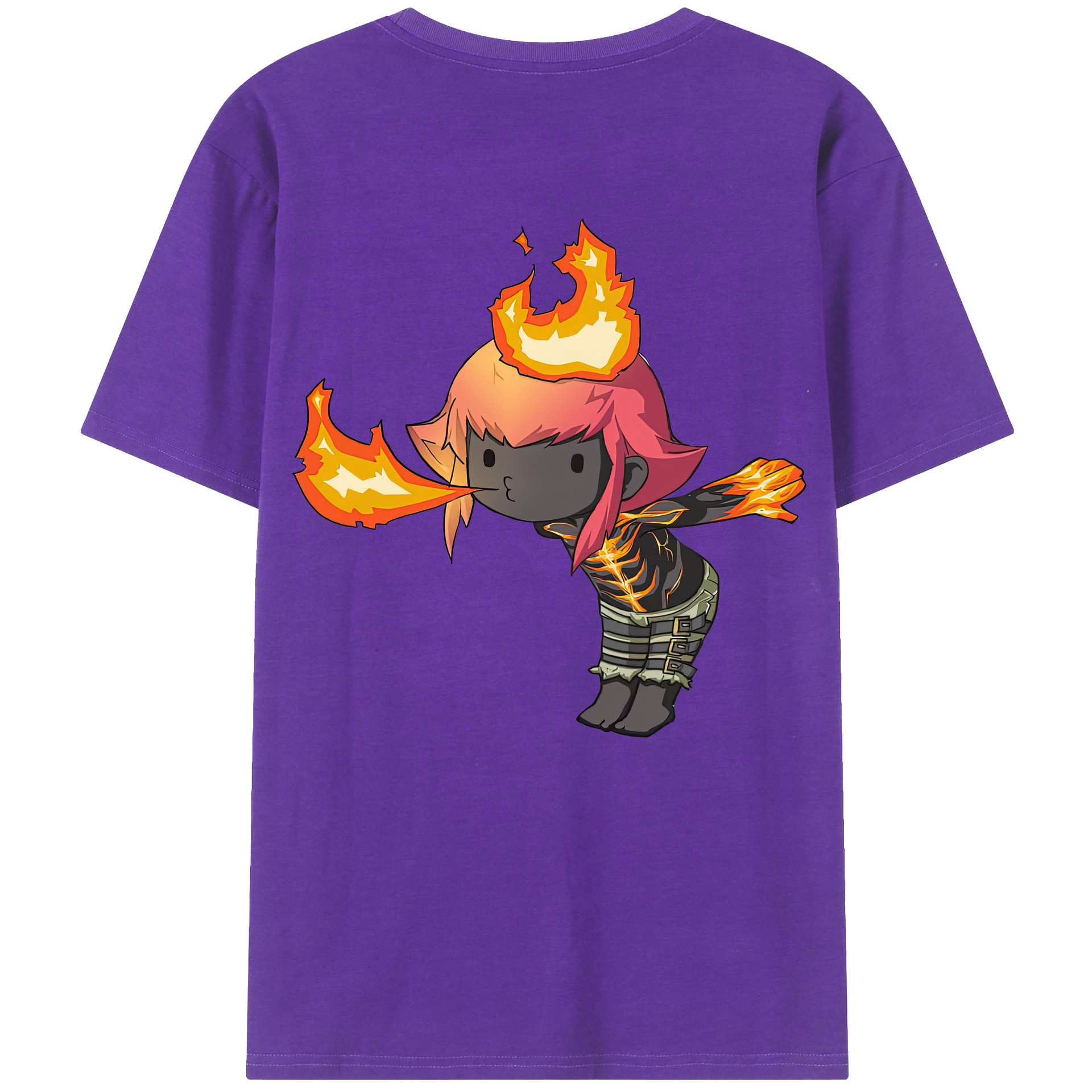 （画像用） リーグ・オブ・レジェンド League of Legends LOL 綿100％ メンズ半袖Tシャツ（バックプリント） 通気性