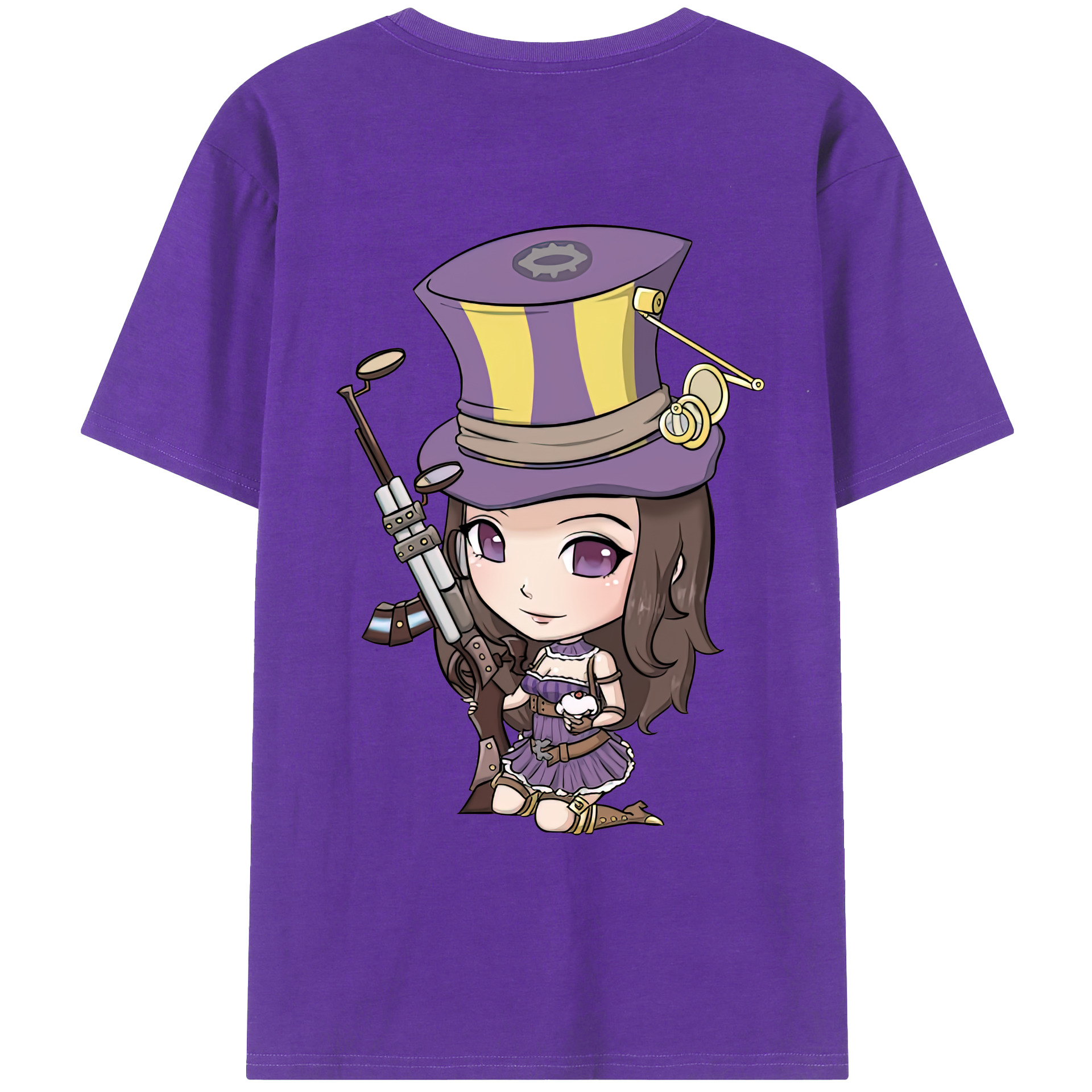 リーグ・オブ・レジェンド League of Legends LOL 綿100％ メンズ半袖Tシャツ（バックプリント） 通気性