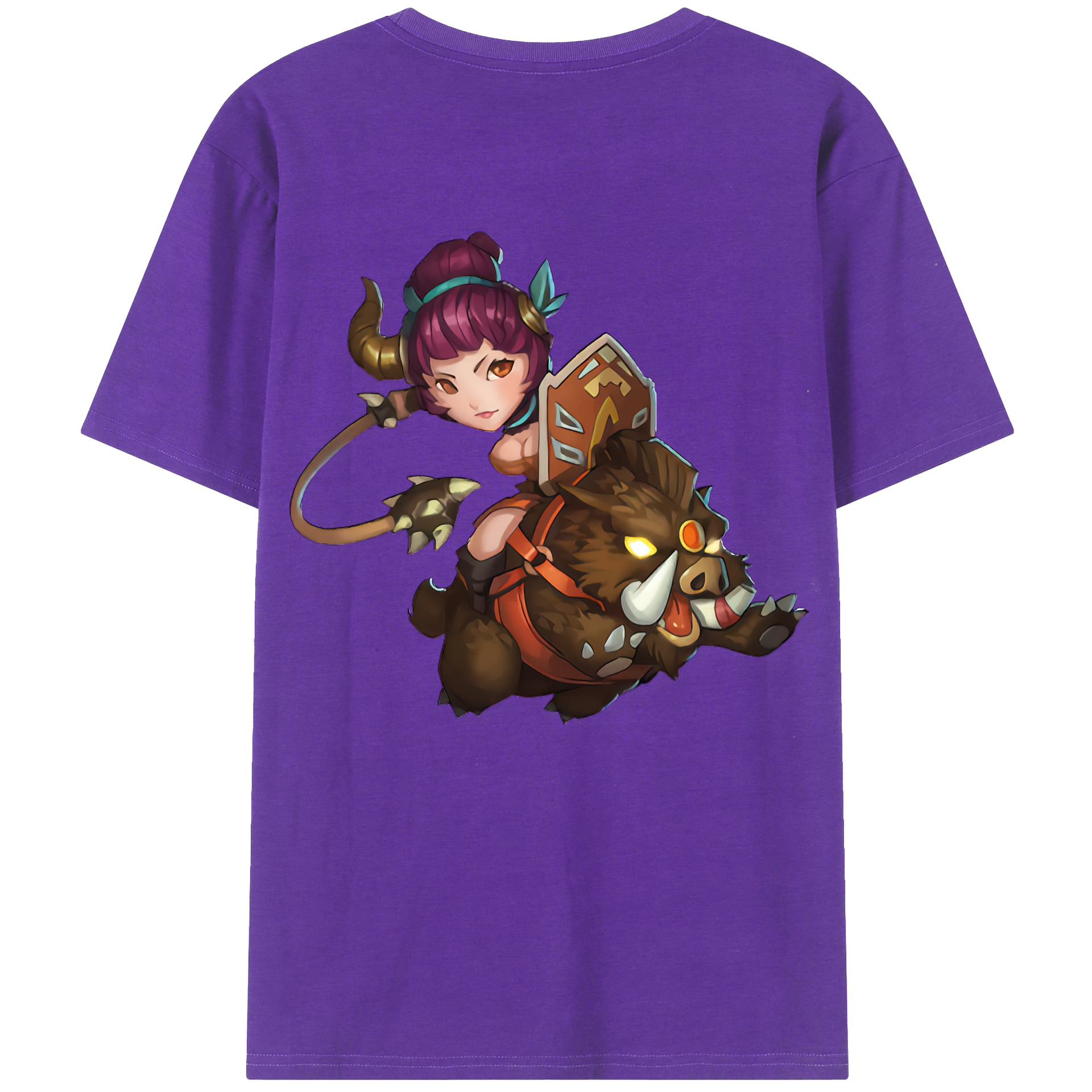 （画像用） リーグ・オブ・レジェンド League of Legends LOL 綿100％ メンズ半袖Tシャツ（バックプリント） 通気性