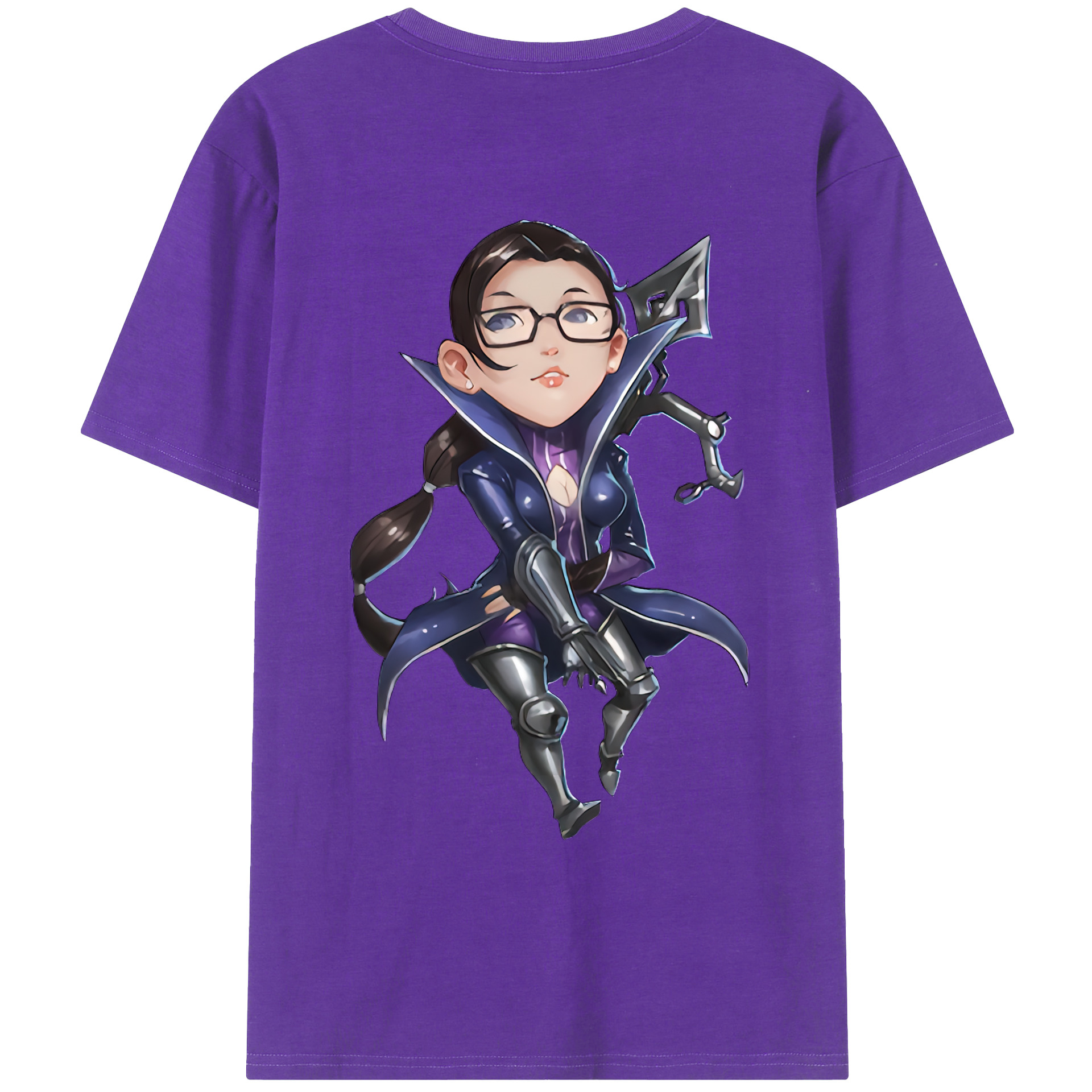 （画像用） リーグ・オブ・レジェンド League of Legends LOL 綿100％ メンズ半袖Tシャツ（バックプリント） 通気性