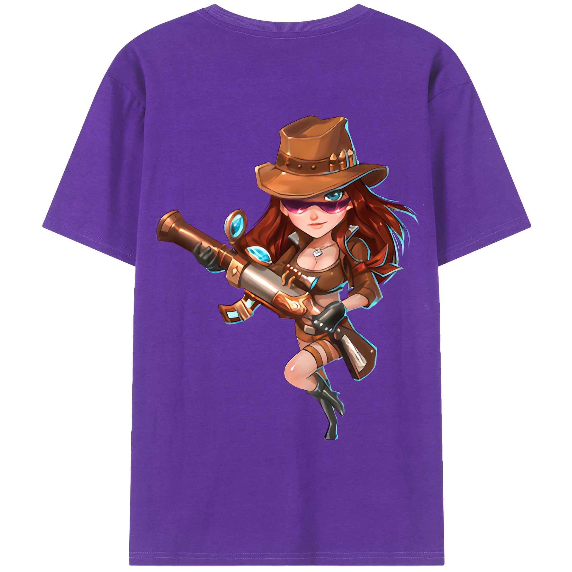 （画像用） リーグ・オブ・レジェンド League of Legends LOL 綿100％ メンズ半袖Tシャツ（バックプリント） 通気性