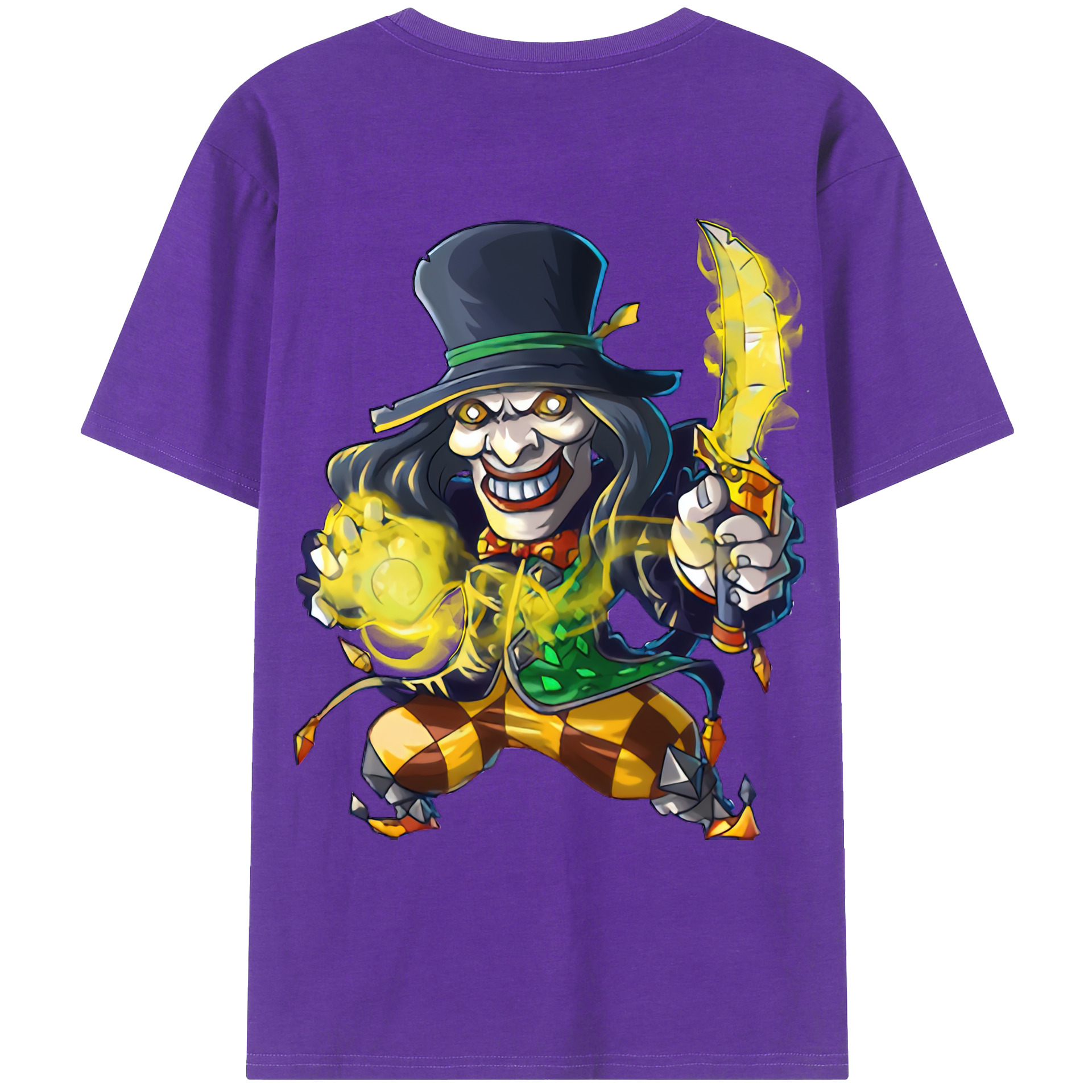 （画像用） リーグ・オブ・レジェンド League of Legends LOL 綿100％ メンズ半袖Tシャツ（バックプリント） 通気性