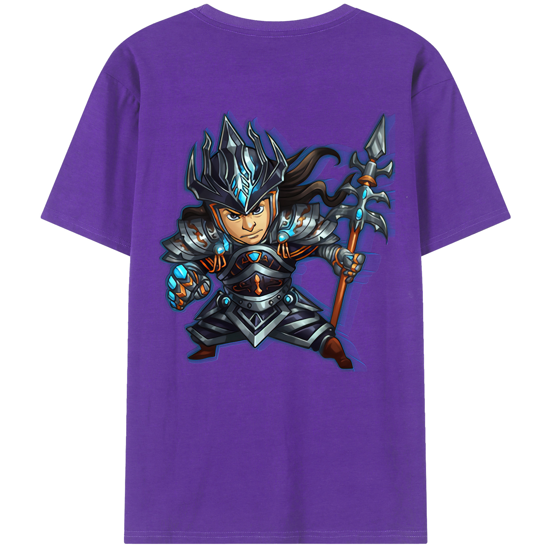 （画像用） リーグ・オブ・レジェンド League of Legends LOL 綿100％ メンズ半袖Tシャツ（バックプリント） 通気性