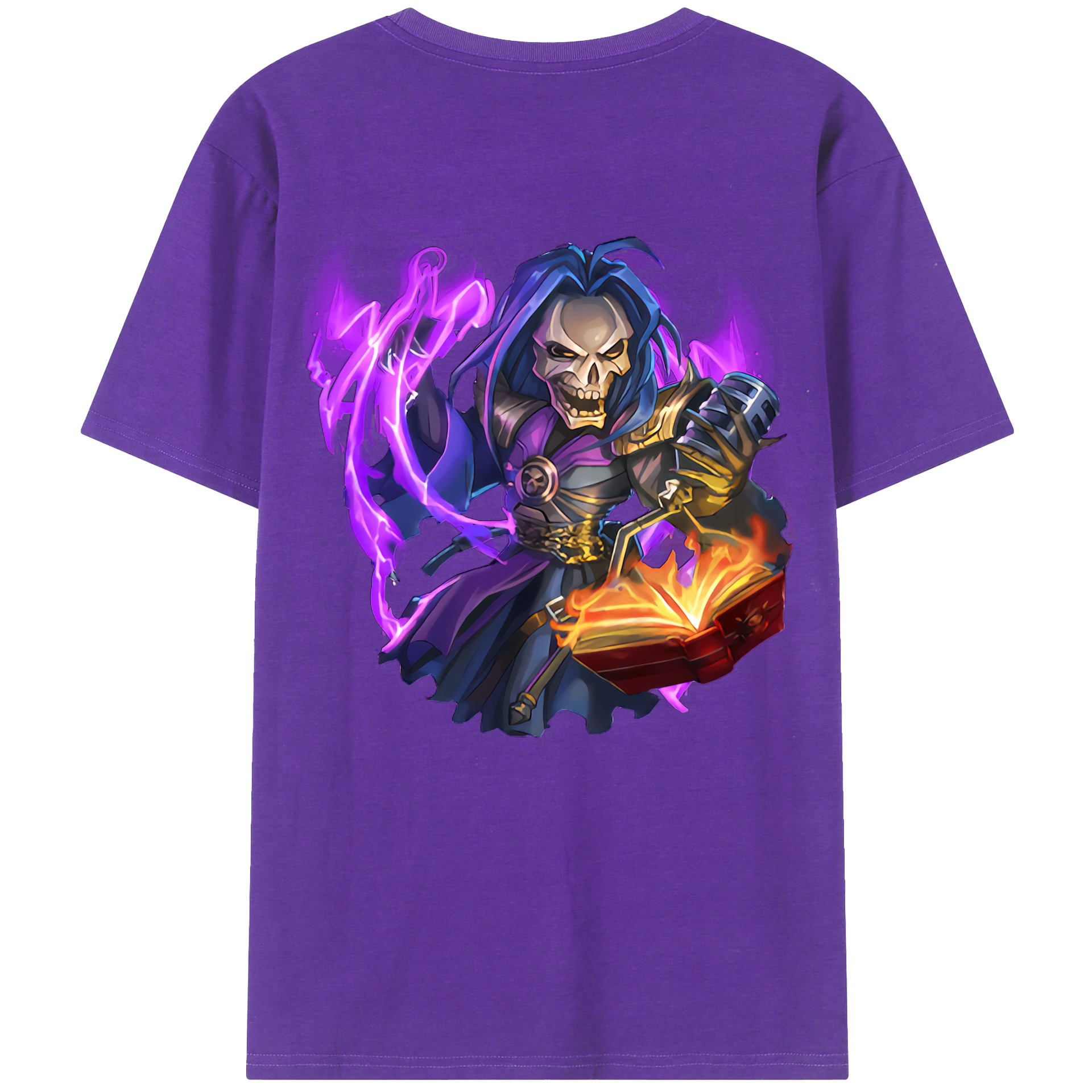 （画像用） リーグ・オブ・レジェンド League of Legends LOL 綿100％ メンズ半袖Tシャツ（バックプリント） 通気性