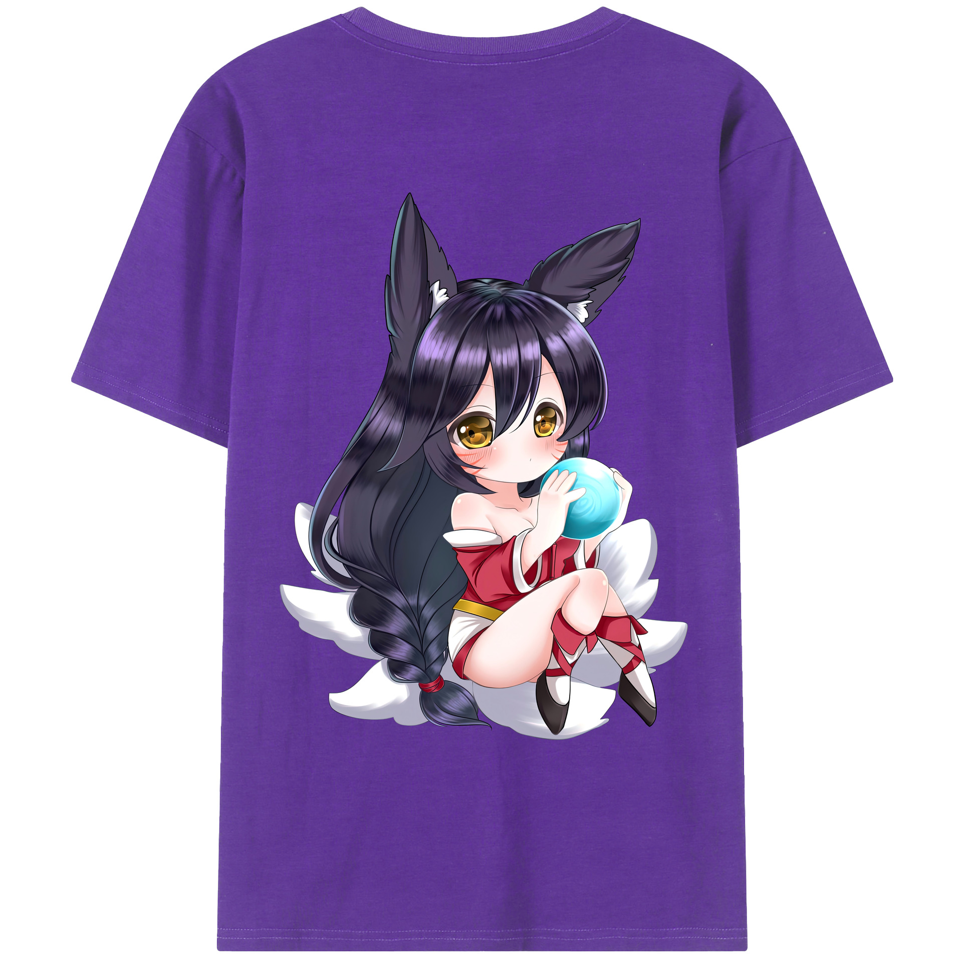 （画像用） リーグ・オブ・レジェンド League of Legends LOL 綿100％ メンズ半袖Tシャツ（バックプリント） 通気性