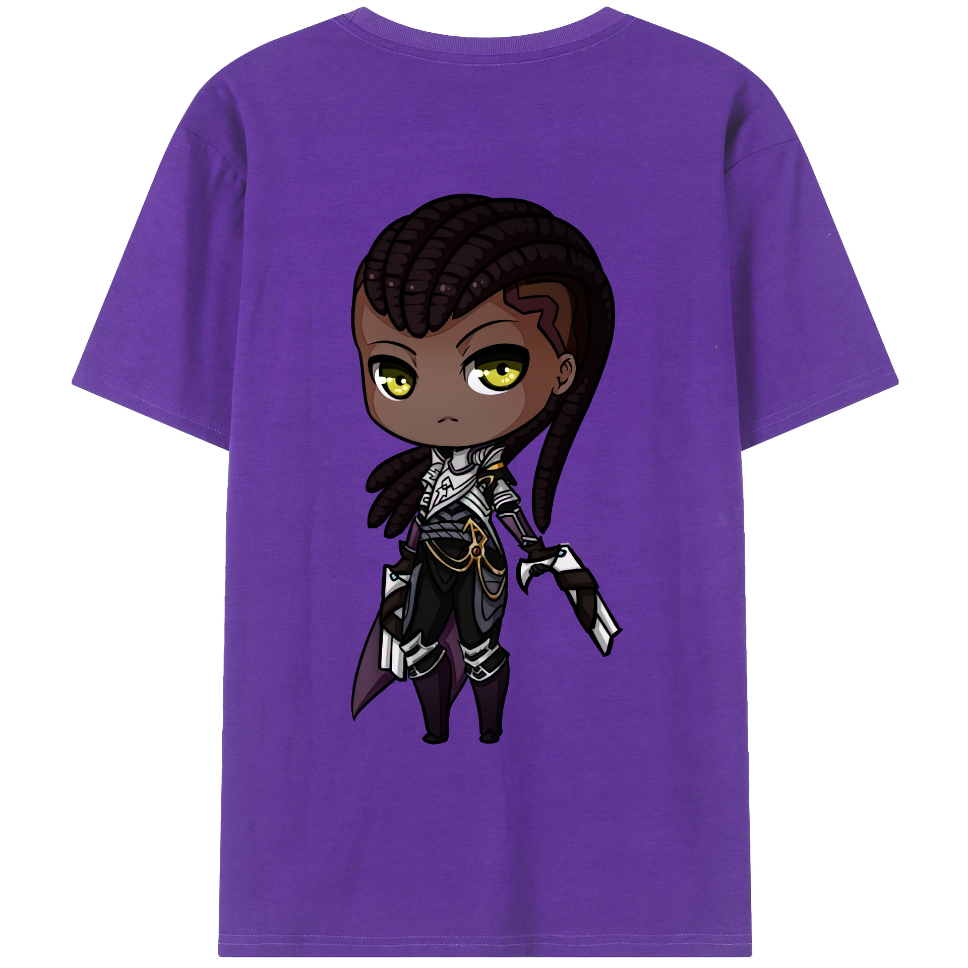 リーグ・オブ・レジェンド League of Legends LOL 綿100％ メンズ半袖Tシャツ（バックプリント） 通気性