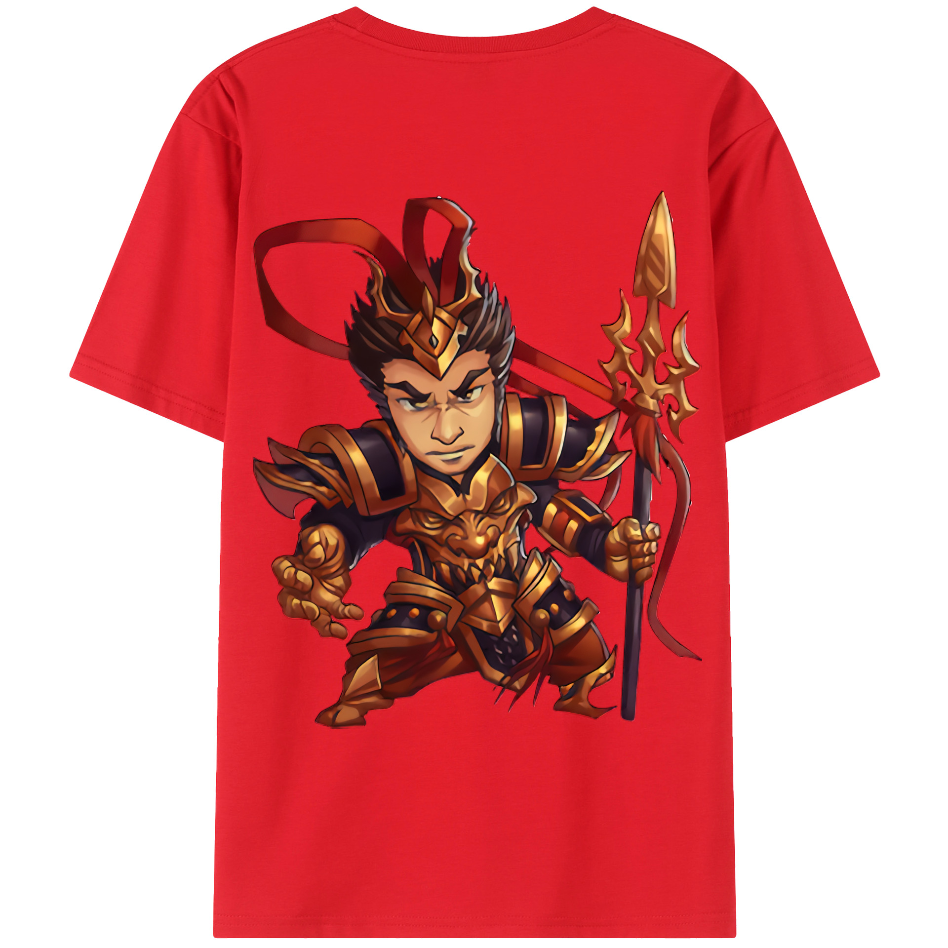 （画像用） リーグ・オブ・レジェンド League of Legends LOL 綿100％ メンズ半袖Tシャツ（バックプリント） 通気性