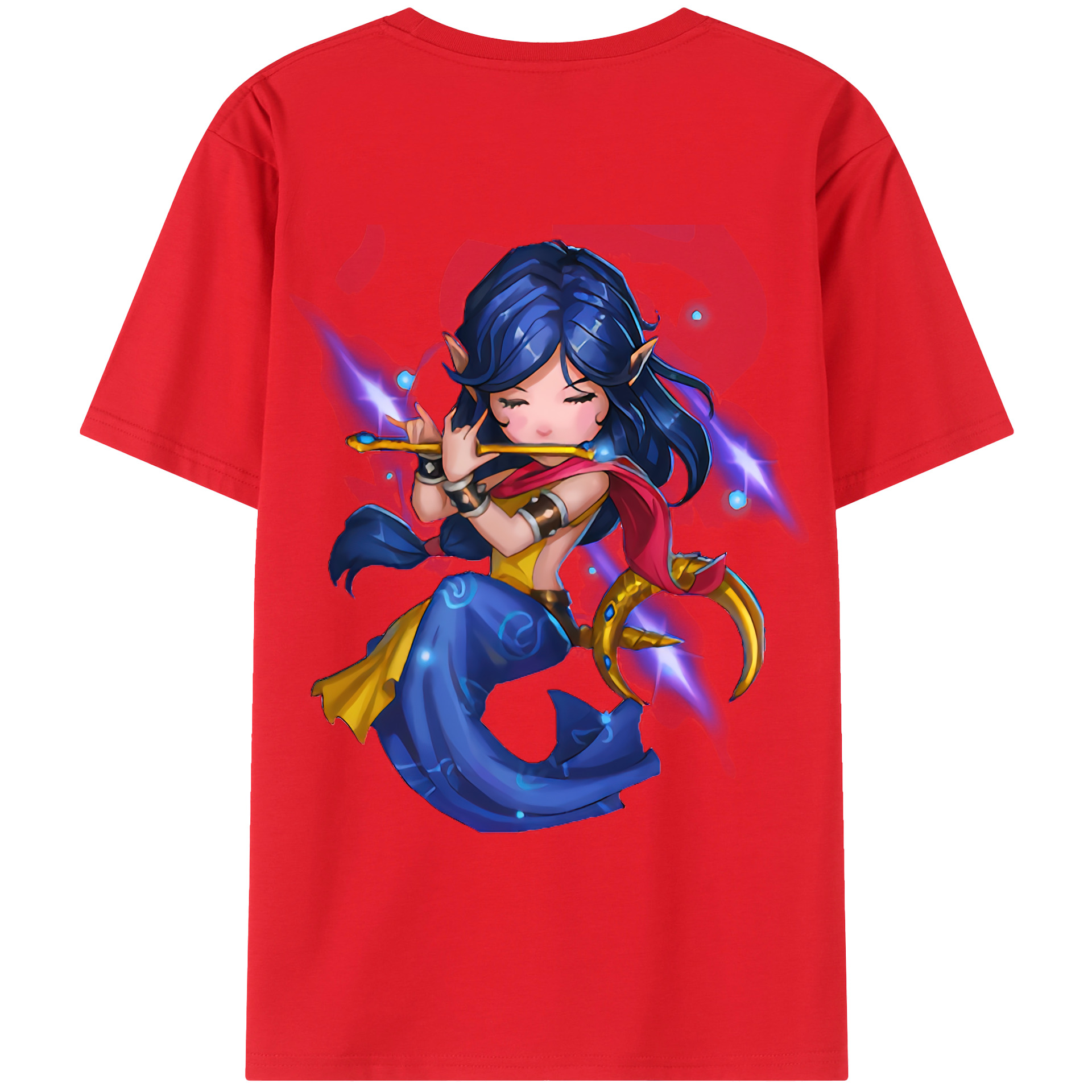 （画像用） リーグ・オブ・レジェンド League of Legends LOL 綿100％ メンズ半袖Tシャツ（バックプリント） 通気性