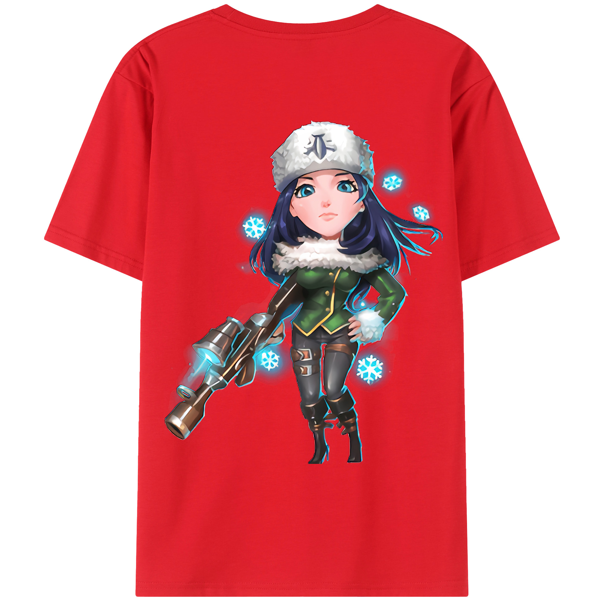 （画像用） リーグ・オブ・レジェンド League of Legends LOL 綿100％ メンズ半袖Tシャツ（バックプリント） 通気性