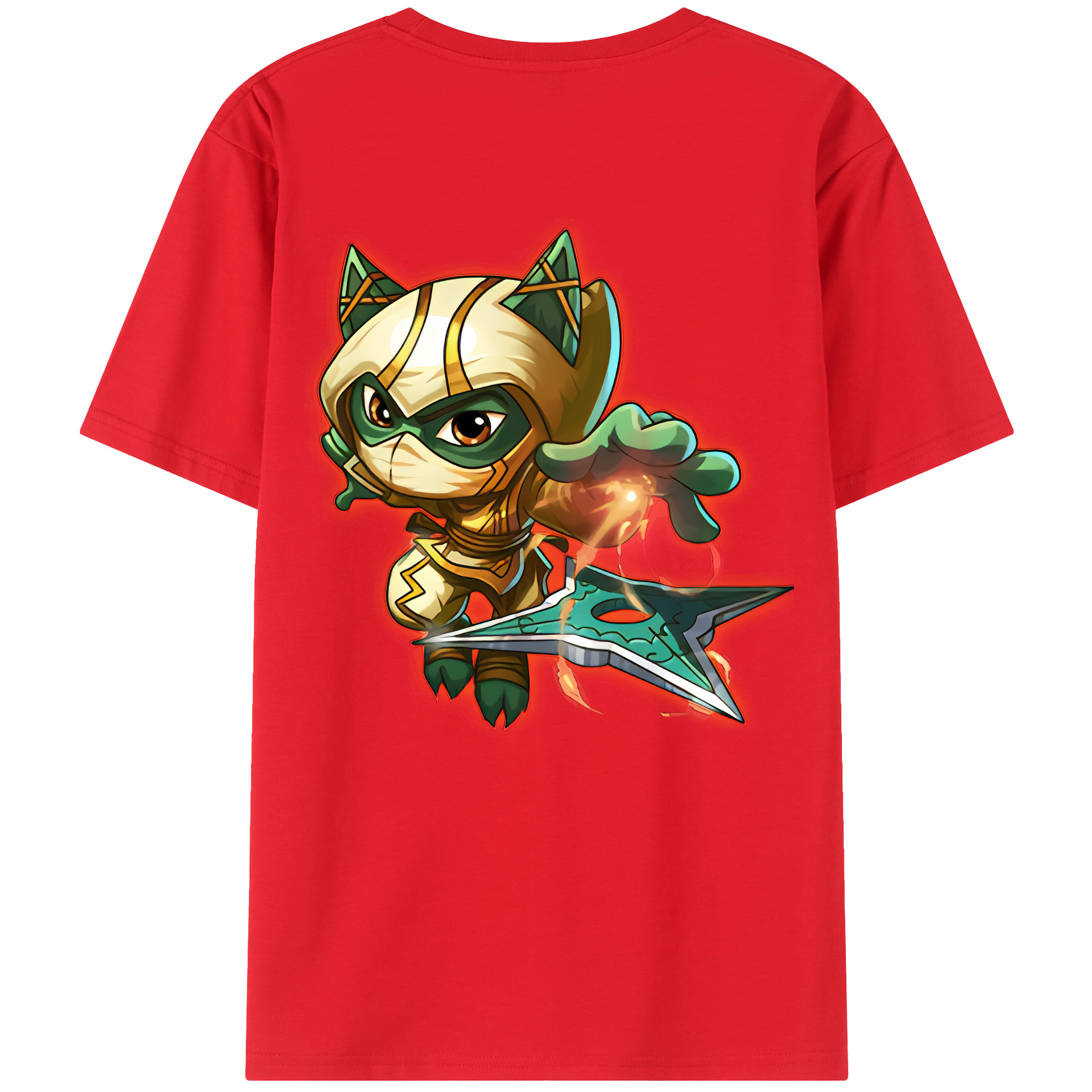 （画像用） リーグ・オブ・レジェンド League of Legends LOL 綿100％ メンズ半袖Tシャツ（バックプリント） 通気性