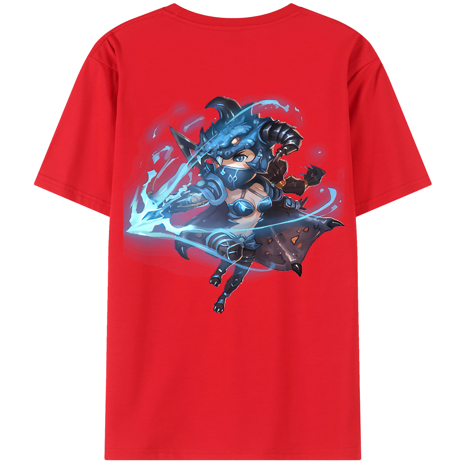 （画像用） リーグ・オブ・レジェンド League of Legends LOL 綿100％ メンズ半袖Tシャツ（バックプリント） 通気性