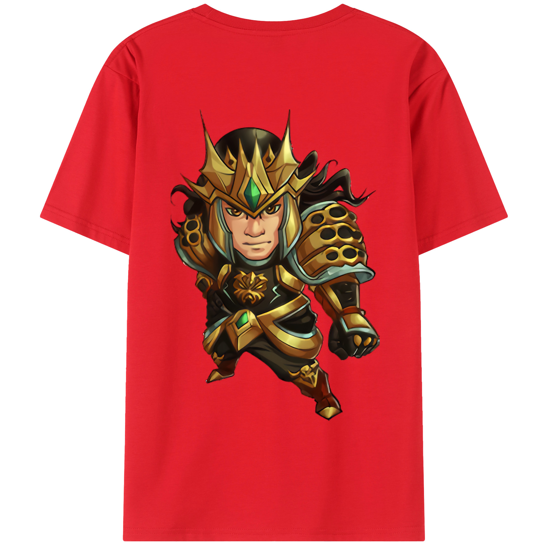（画像用） リーグ・オブ・レジェンド League of Legends LOL 綿100％ メンズ半袖Tシャツ（バックプリント） 通気性