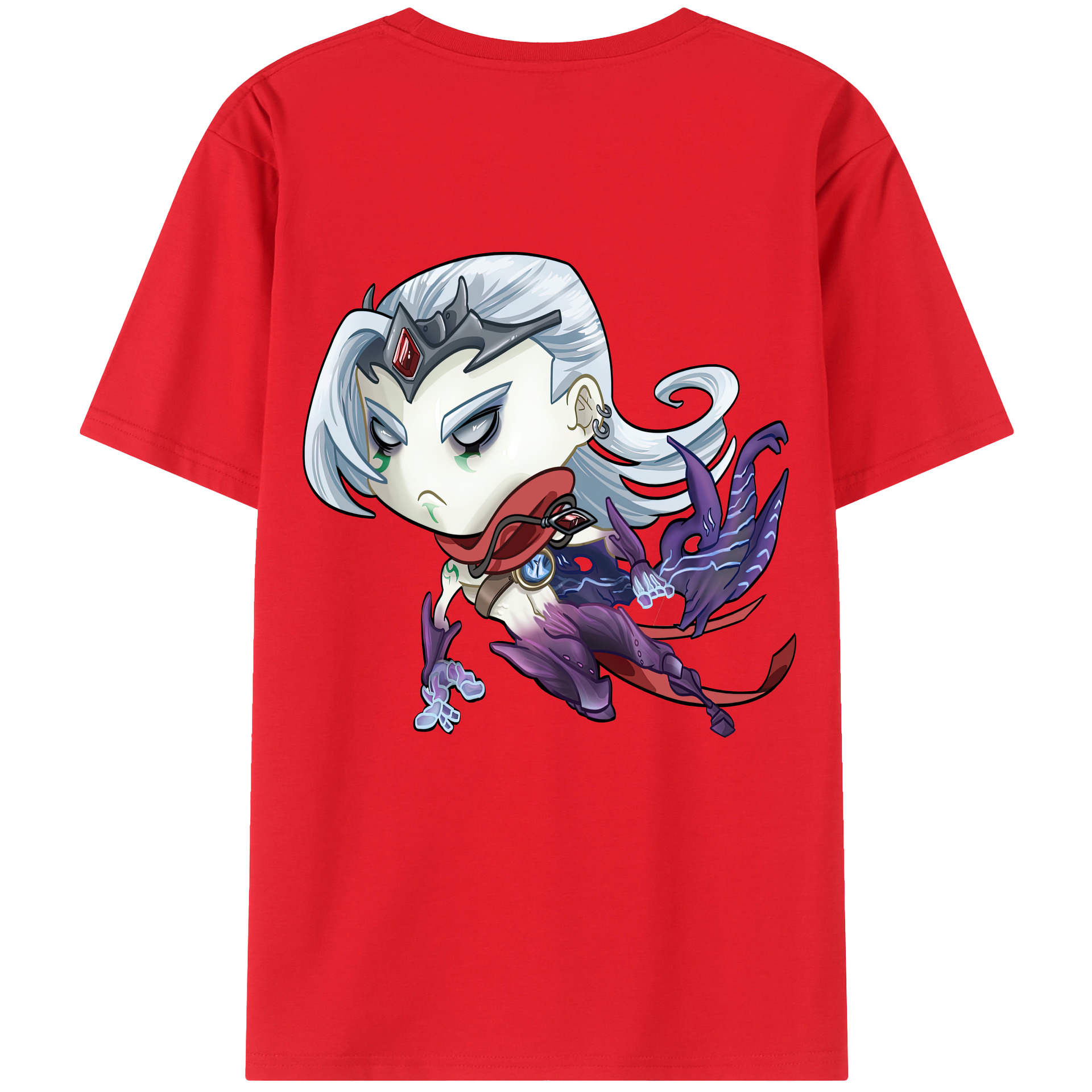 リーグ・オブ・レジェンド League of Legends LOL 綿100％ メンズ半袖Tシャツ（バックプリント） 通気性