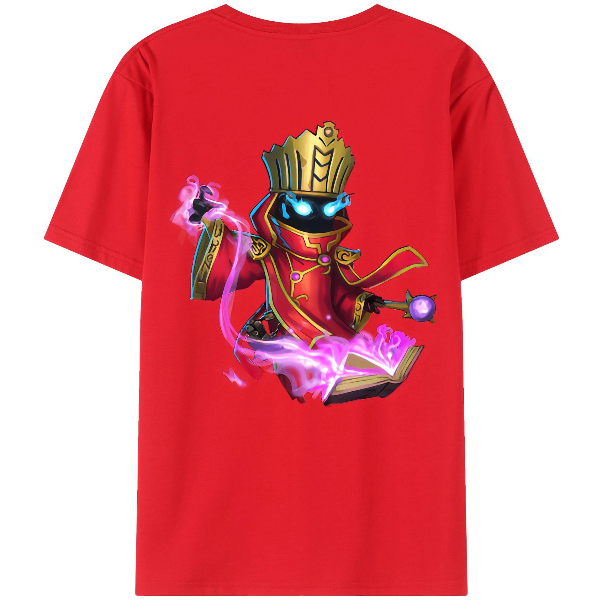 （画像用） リーグ・オブ・レジェンド League of Legends LOL 綿100％ メンズ半袖Tシャツ（バックプリント） 通気性