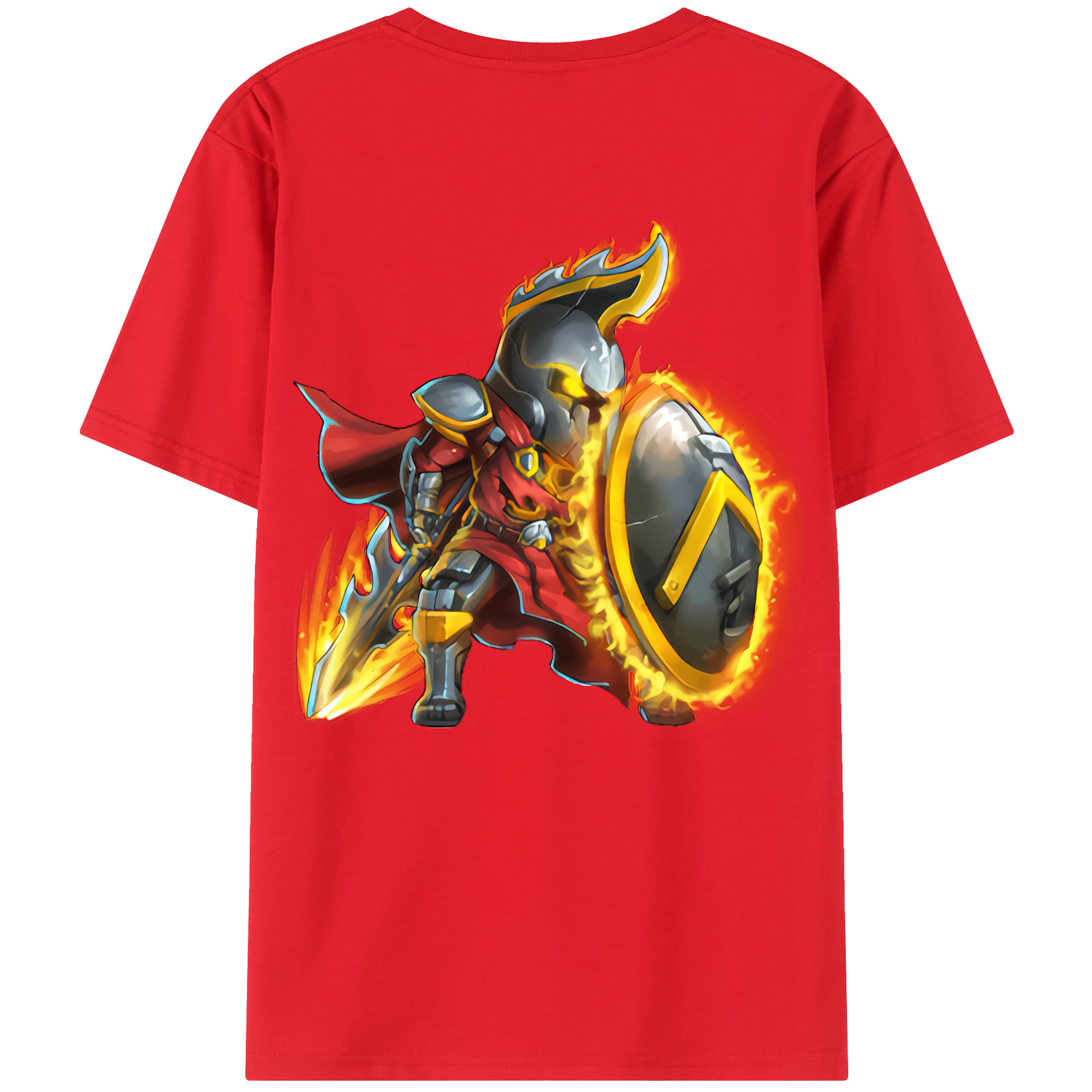 （画像用） リーグ・オブ・レジェンド League of Legends LOL 綿100％ メンズ半袖Tシャツ（バックプリント） 通気性