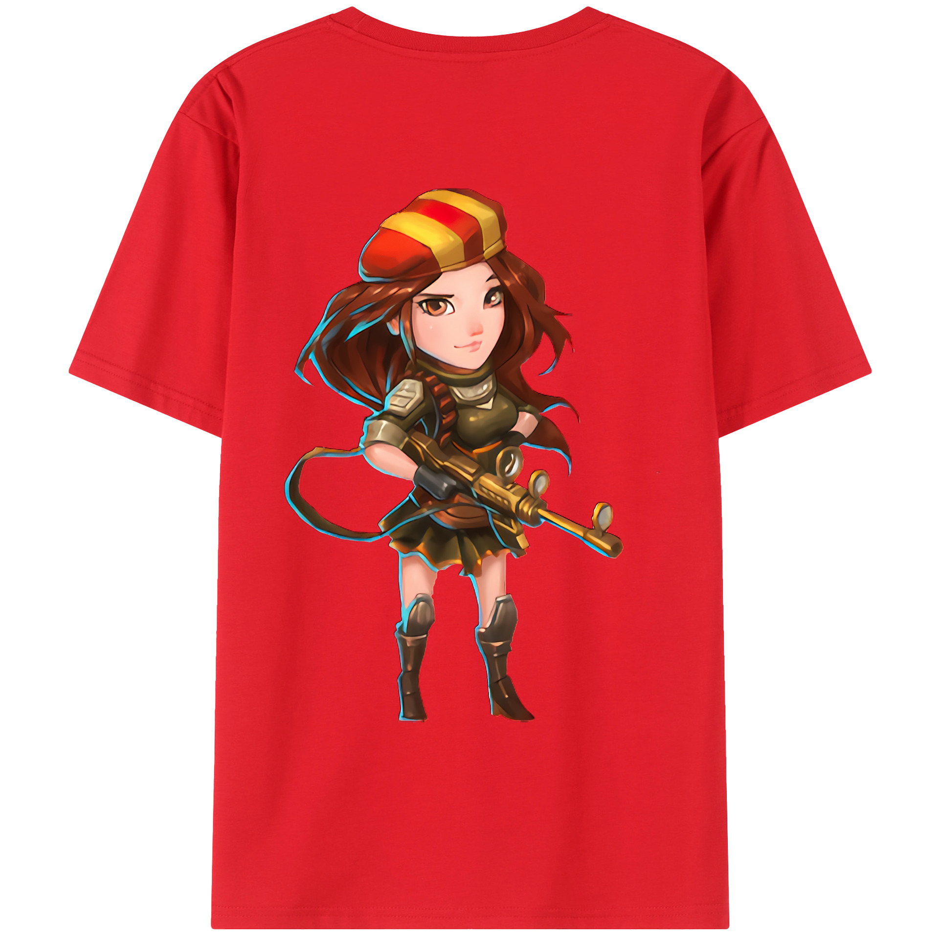 （画像用） リーグ・オブ・レジェンド League of Legends LOL 綿100％ メンズ半袖Tシャツ（バックプリント） 通気性
