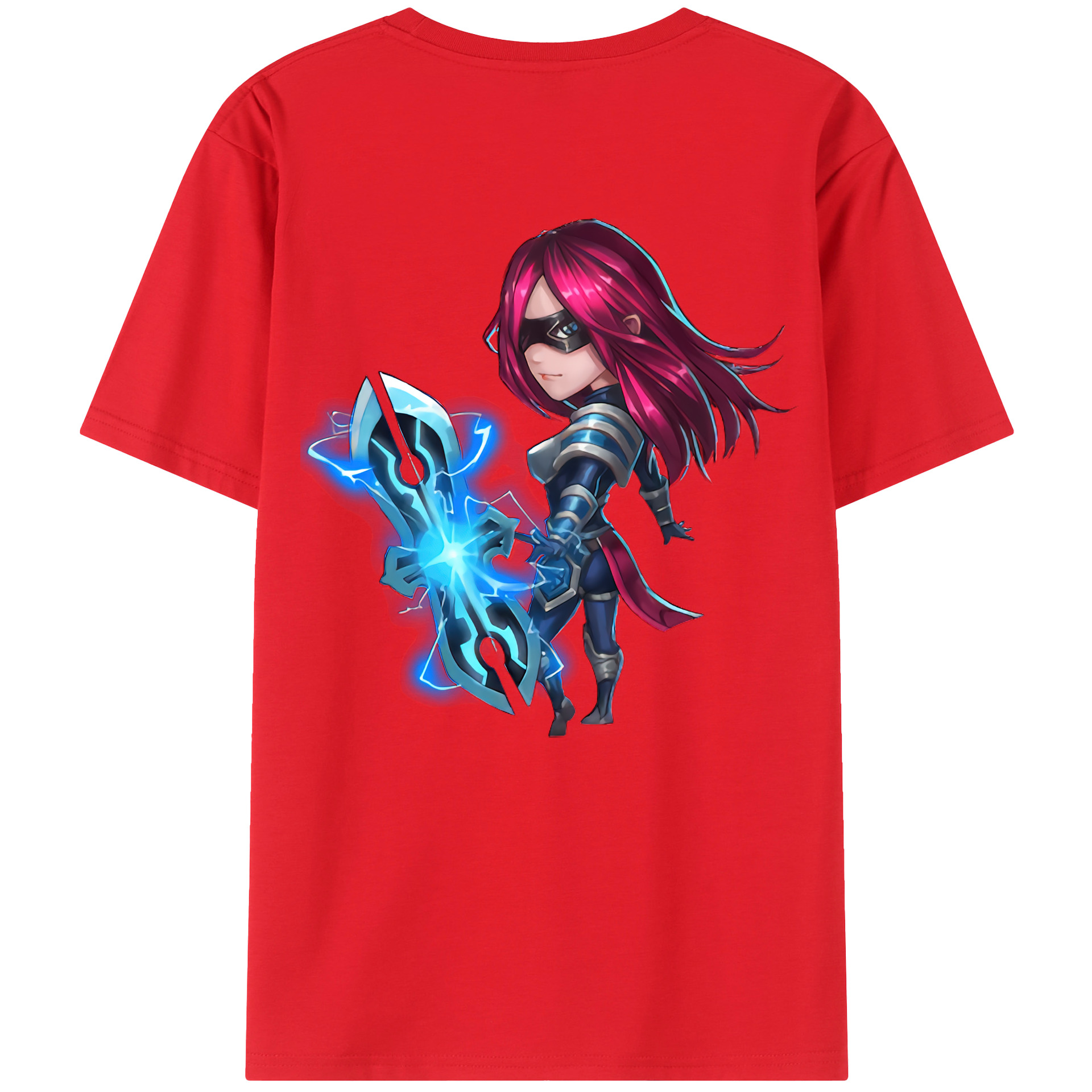 （画像用） リーグ・オブ・レジェンド League of Legends LOL 綿100％ メンズ半袖Tシャツ（バックプリント） 通気性