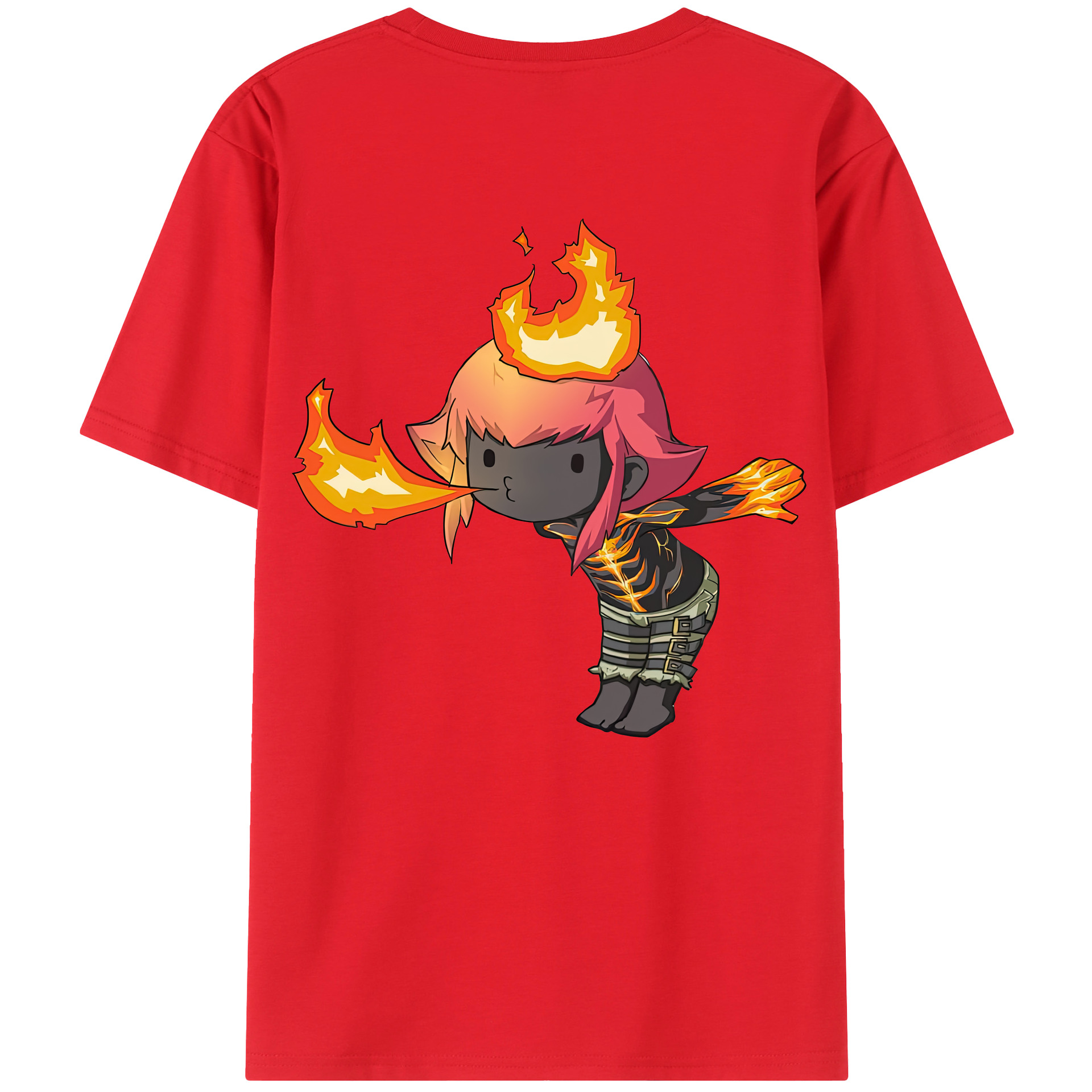 （画像用） リーグ・オブ・レジェンド League of Legends LOL 綿100％ メンズ半袖Tシャツ（バックプリント） 通気性