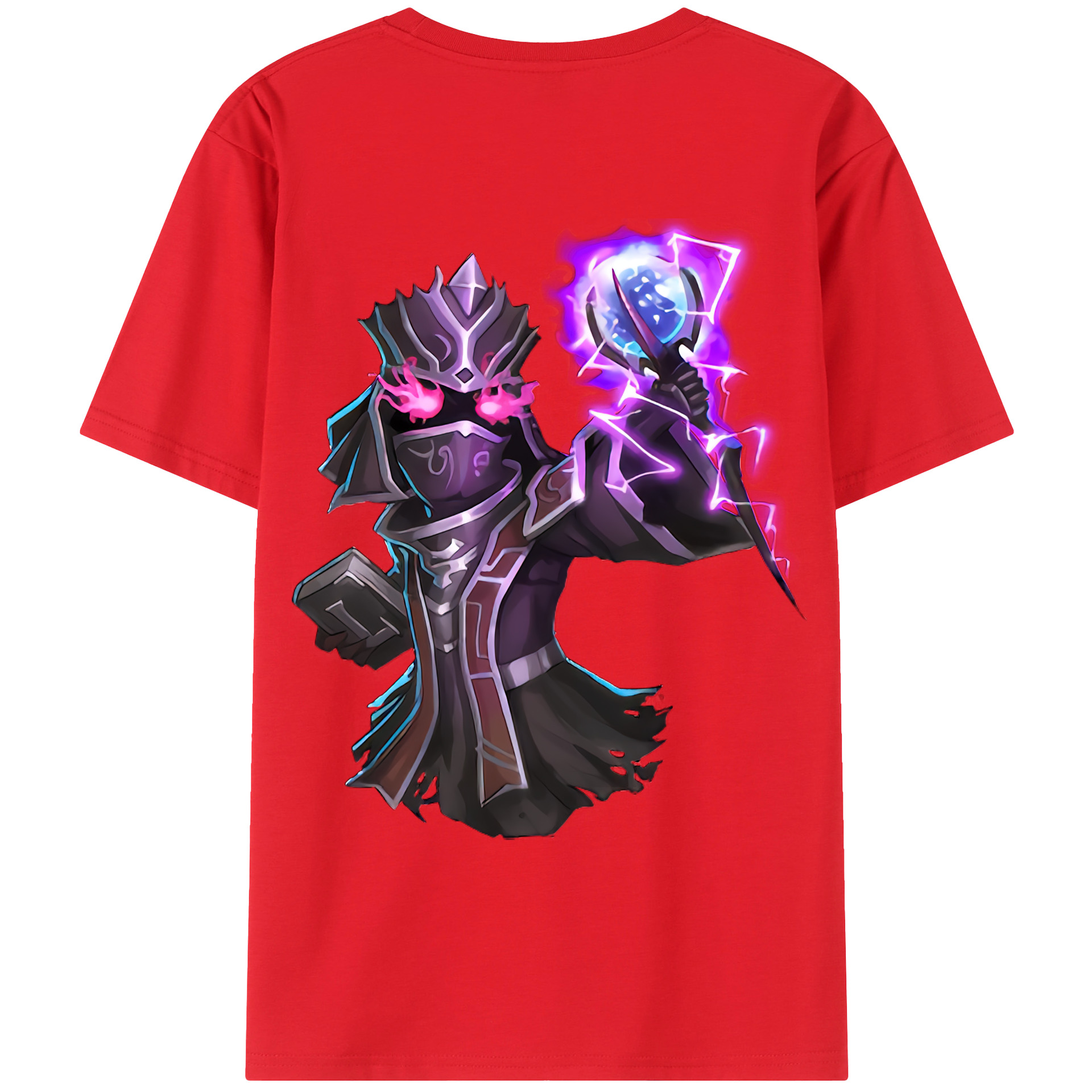 （画像用） リーグ・オブ・レジェンド League of Legends LOL 綿100％ メンズ半袖Tシャツ（バックプリント） 通気性