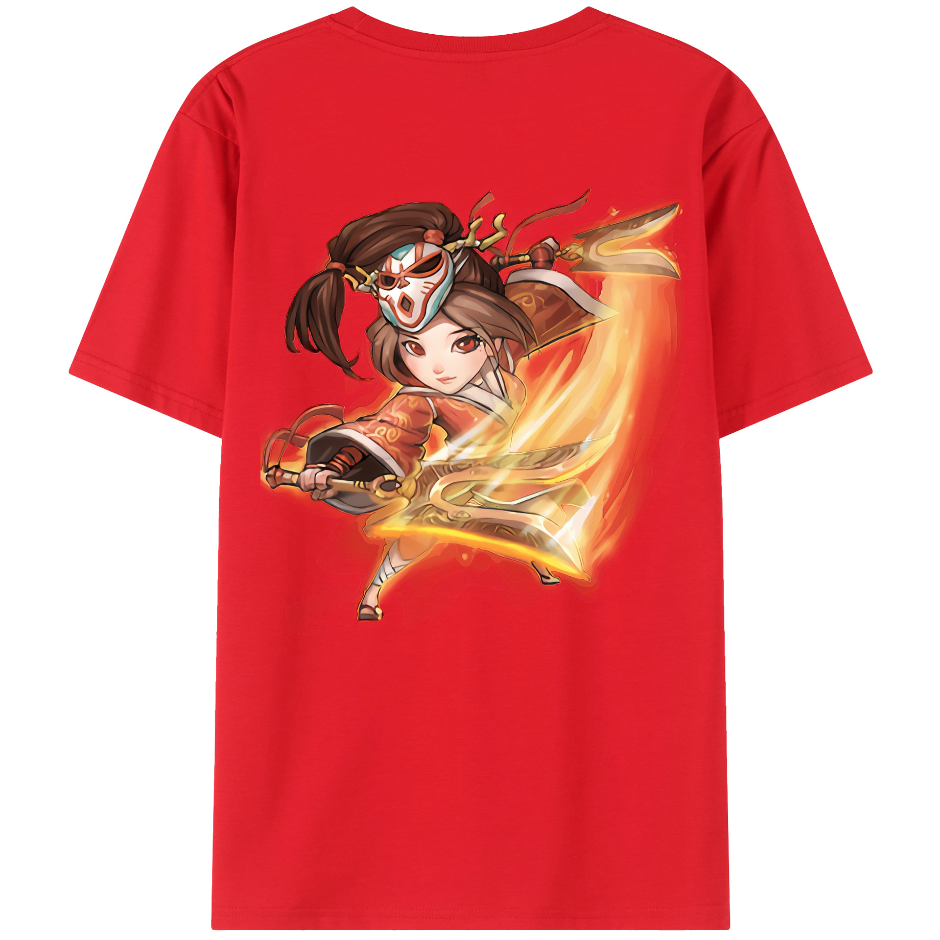 （画像用） リーグ・オブ・レジェンド League of Legends LOL 綿100％ メンズ半袖Tシャツ（バックプリント） 通気性
