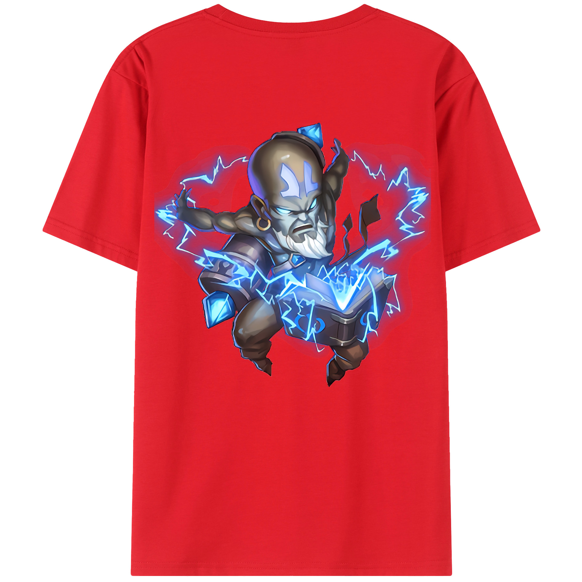 （画像用） リーグ・オブ・レジェンド League of Legends LOL 綿100％ メンズ半袖Tシャツ（バックプリント） 通気性