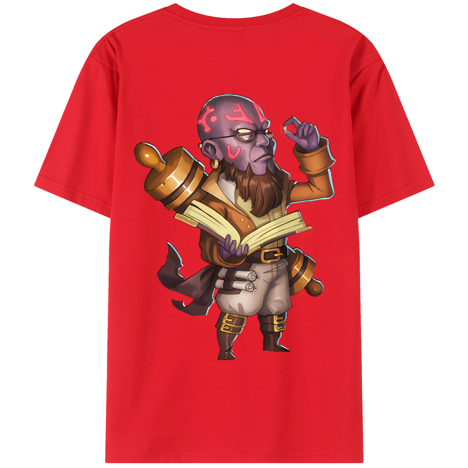 （画像用） リーグ・オブ・レジェンド League of Legends LOL 綿100％ メンズ半袖Tシャツ（バックプリント） 通気性