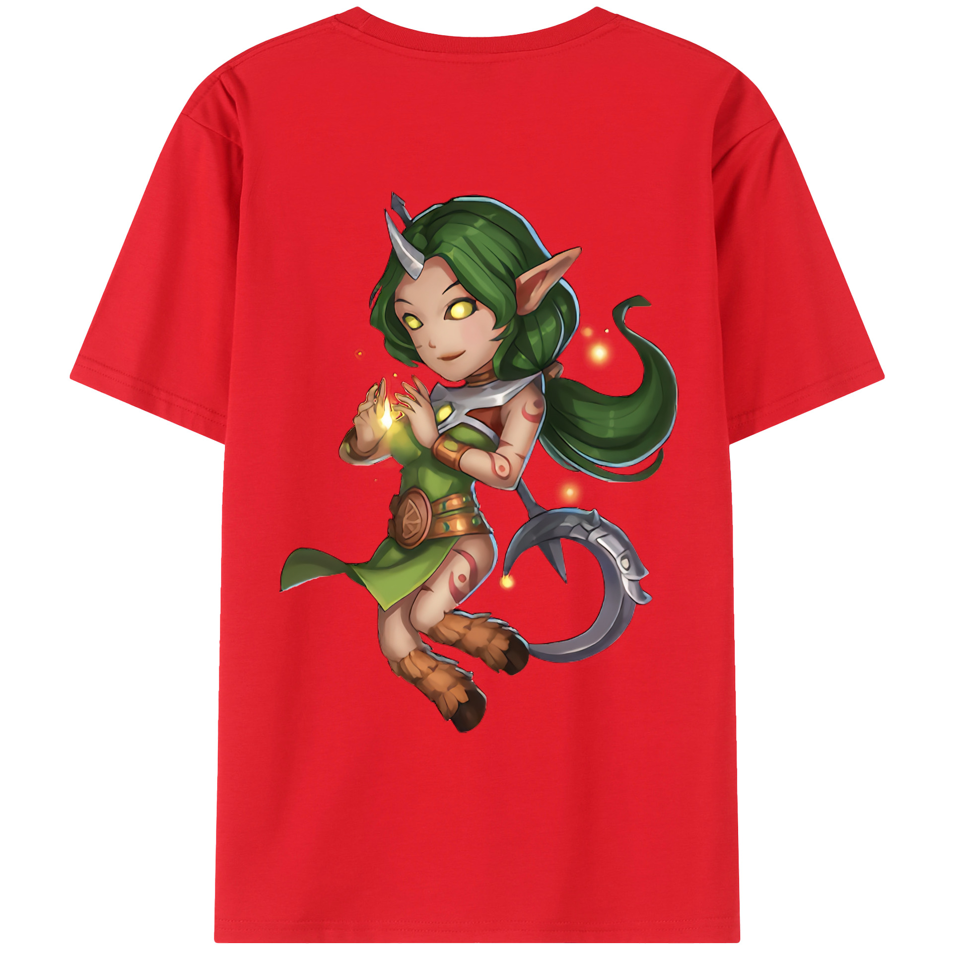（画像用） リーグ・オブ・レジェンド League of Legends LOL 綿100％ メンズ半袖Tシャツ（バックプリント） 通気性