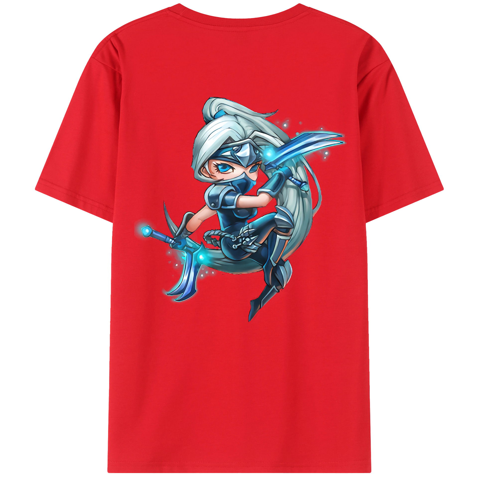 （画像用） リーグ・オブ・レジェンド League of Legends LOL 綿100％ メンズ半袖Tシャツ（バックプリント） 通気性