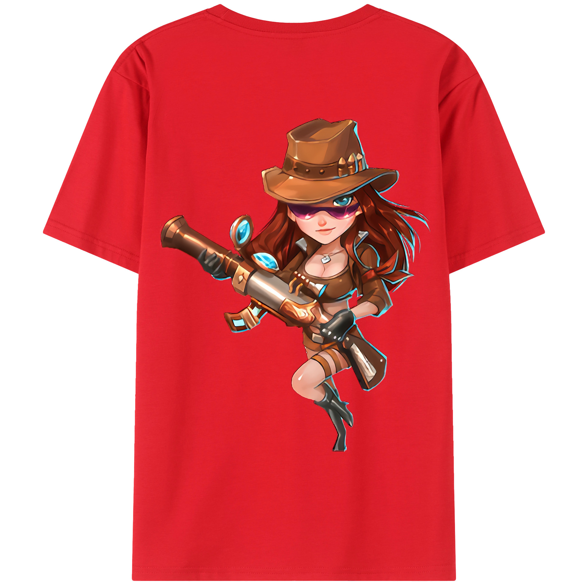（画像用） リーグ・オブ・レジェンド League of Legends LOL 綿100％ メンズ半袖Tシャツ（バックプリント） 通気性