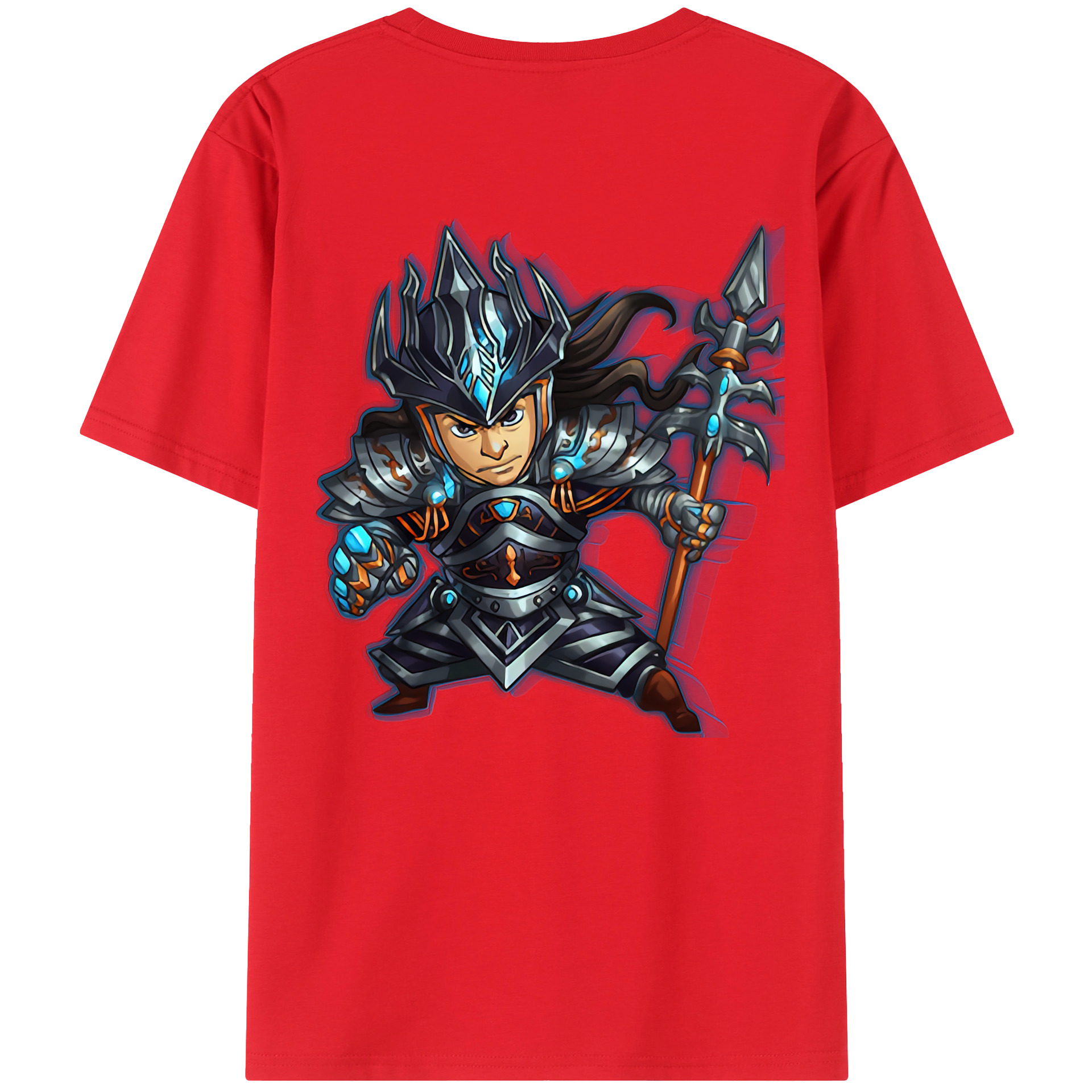 （画像用） リーグ・オブ・レジェンド League of Legends LOL 綿100％ メンズ半袖Tシャツ（バックプリント） 通気性