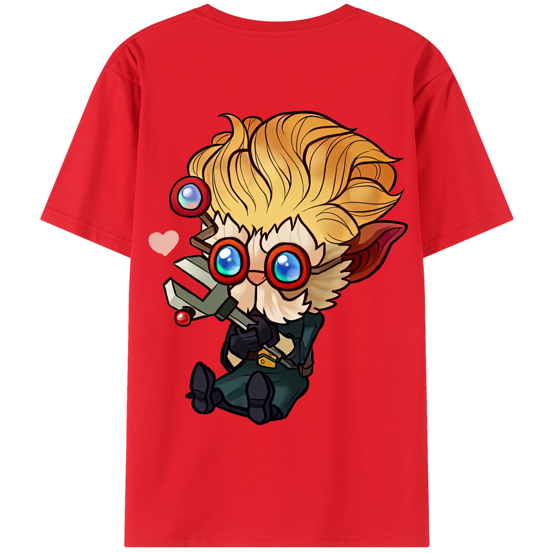 （画像用） リーグ・オブ・レジェンド League of Legends LOL 綿100％ メンズ半袖Tシャツ（バックプリント） 通気性
