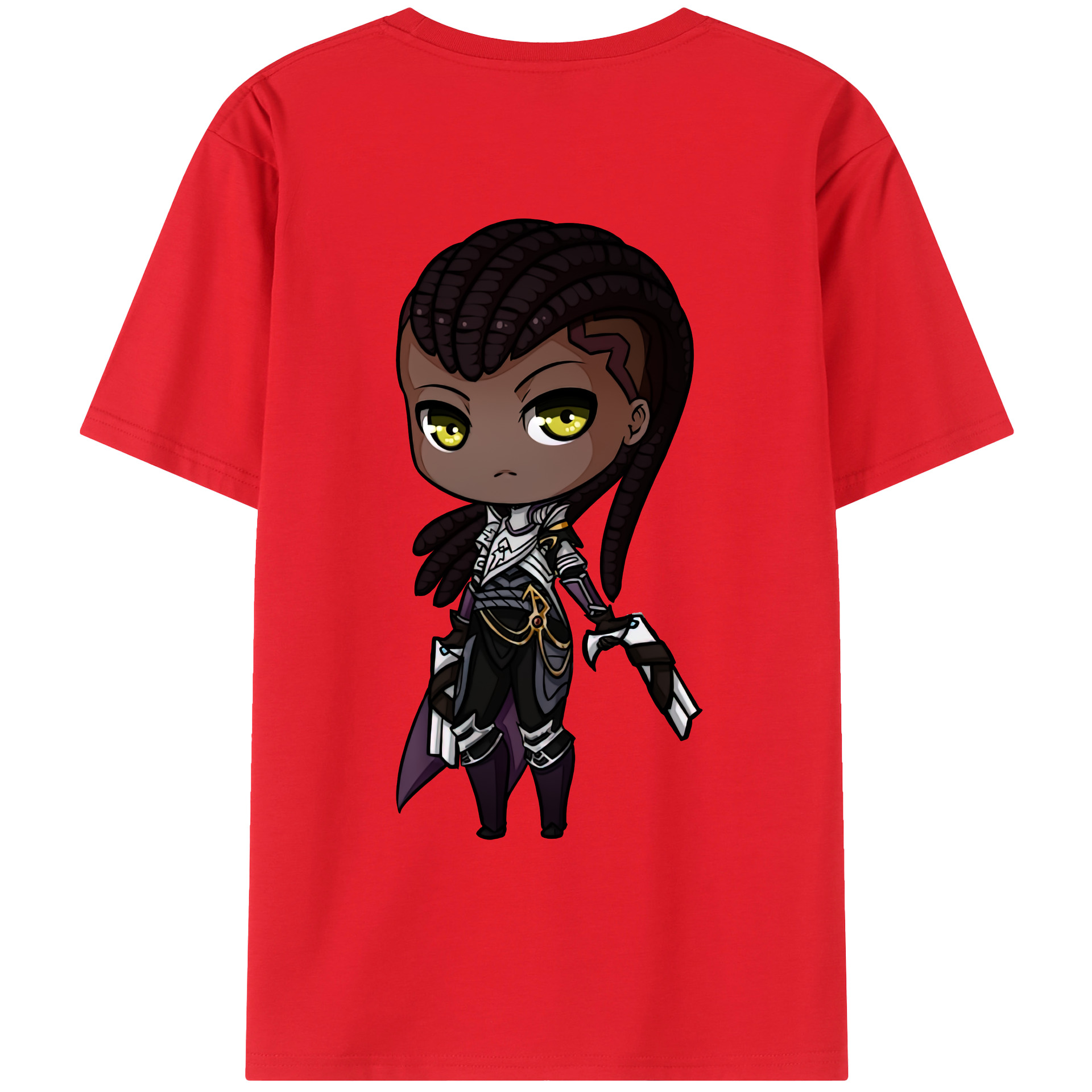 リーグ・オブ・レジェンド League of Legends LOL 綿100％ メンズ半袖Tシャツ（バックプリント） 通気性