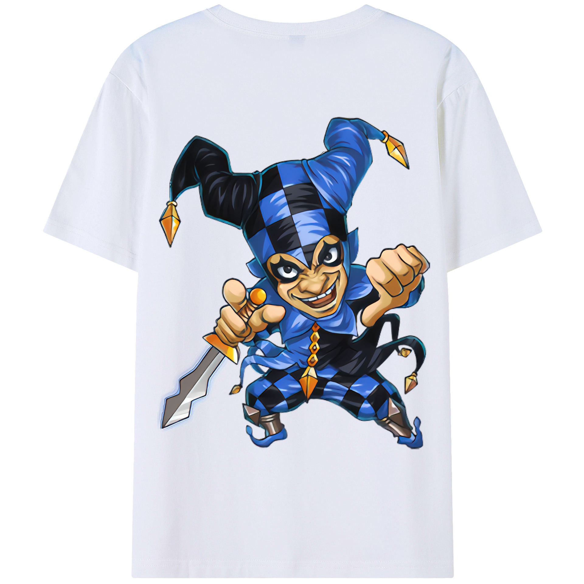 （画像用） リーグ・オブ・レジェンド League of Legends LOL 綿100％ メンズ半袖Tシャツ（バックプリント） 通気性