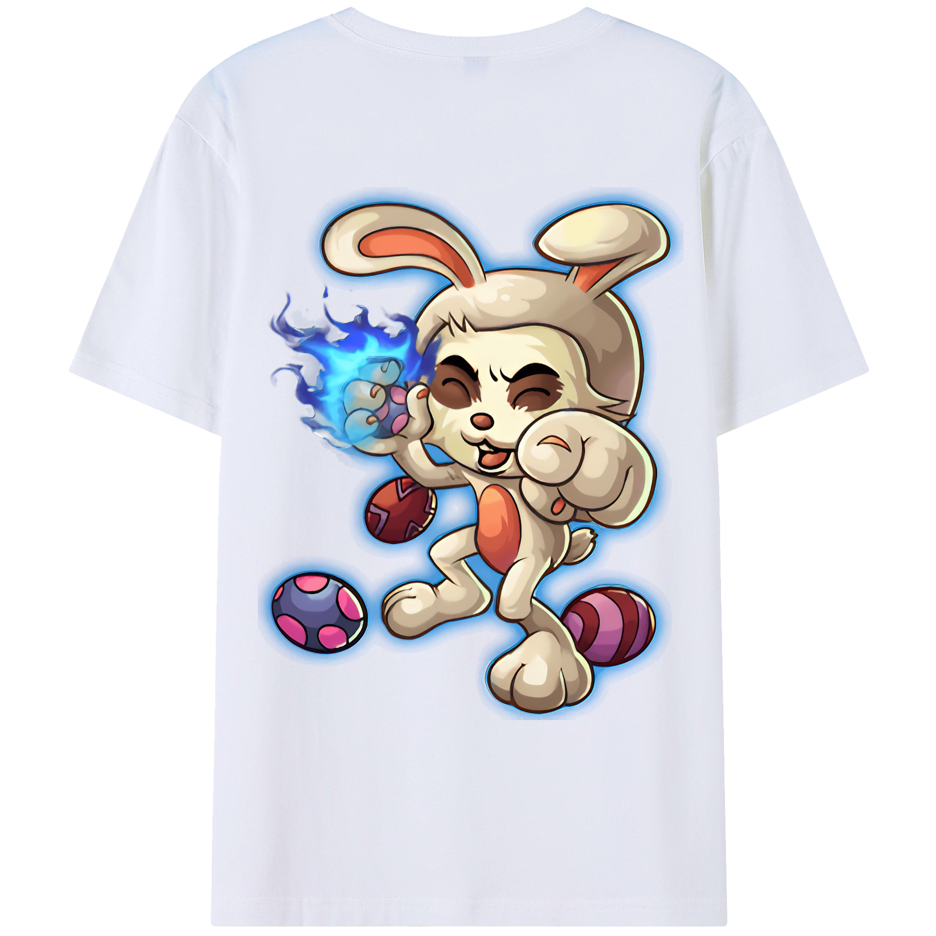 （画像用） リーグ・オブ・レジェンド League of Legends LOL 綿100％ メンズ半袖Tシャツ（バックプリント） 通気性