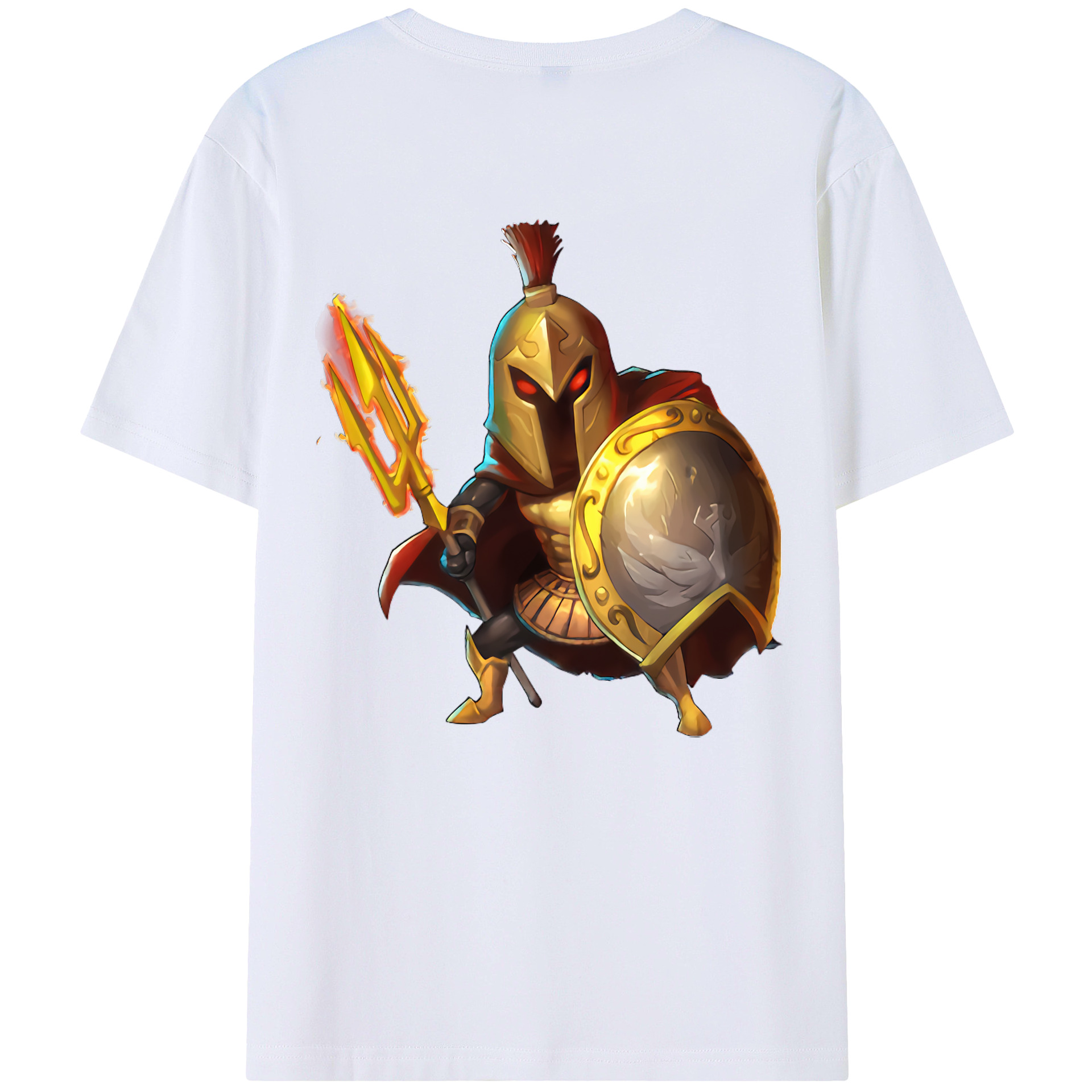 （画像用） リーグ・オブ・レジェンド League of Legends LOL 綿100％ メンズ半袖Tシャツ（バックプリント） 通気性