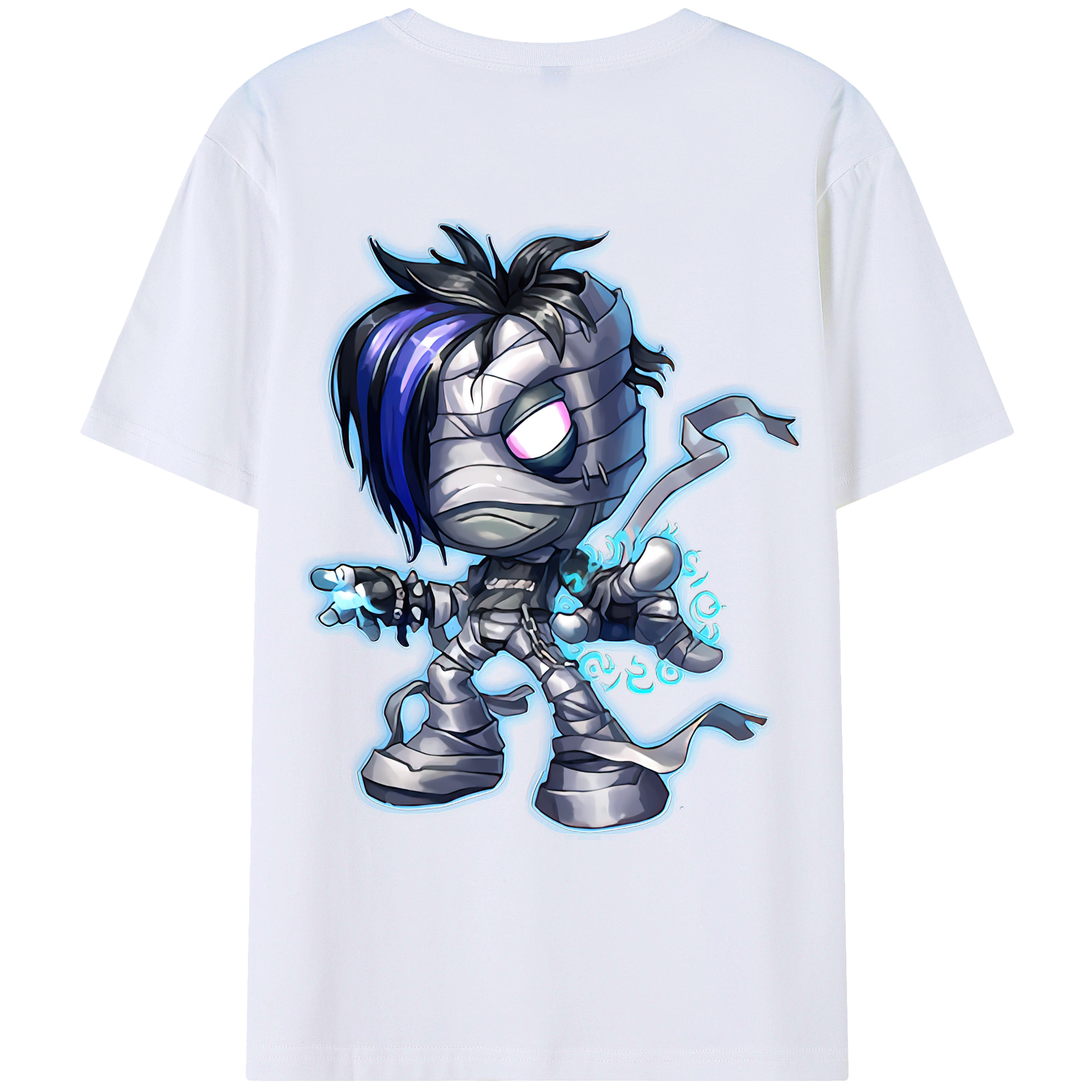 （画像用） リーグ・オブ・レジェンド League of Legends LOL 綿100％ メンズ半袖Tシャツ（バックプリント） 通気性