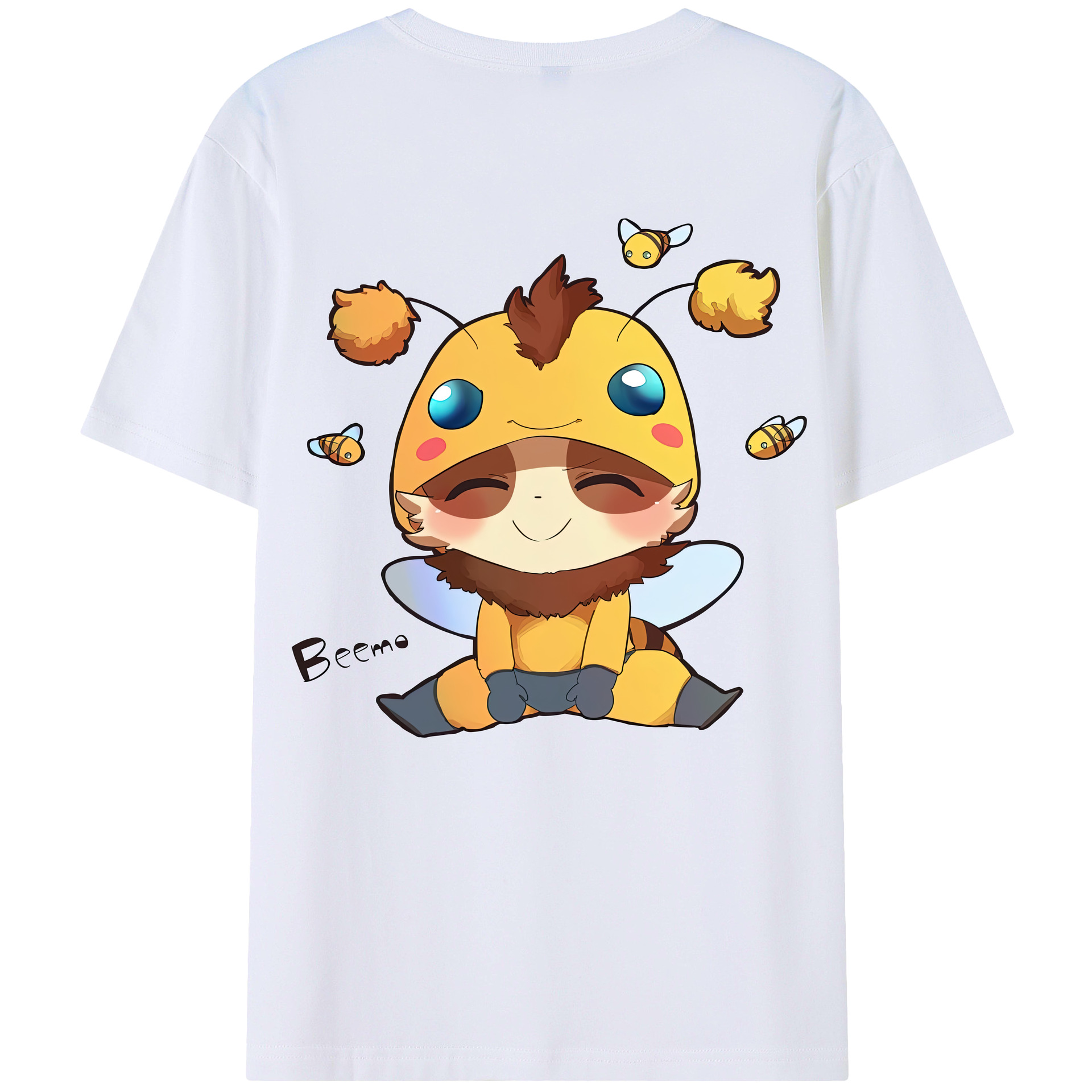（画像用） リーグ・オブ・レジェンド League of Legends LOL 綿100％ メンズ半袖Tシャツ（バックプリント） 通気性